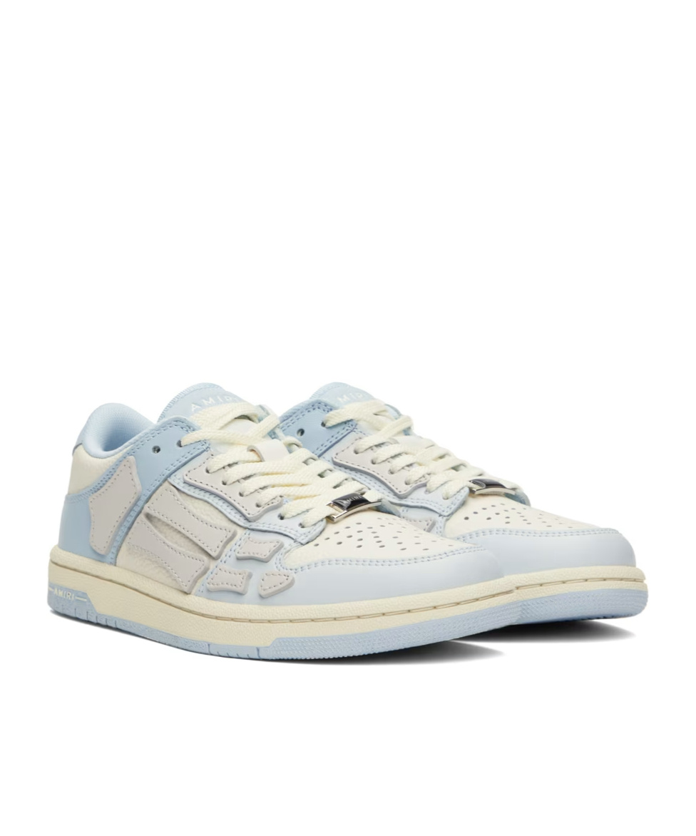 Amiri Logo-lacing Low-cut Casual Shoes In White