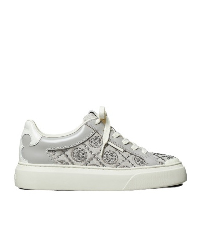 Tory Burch Laced Sneakers In White