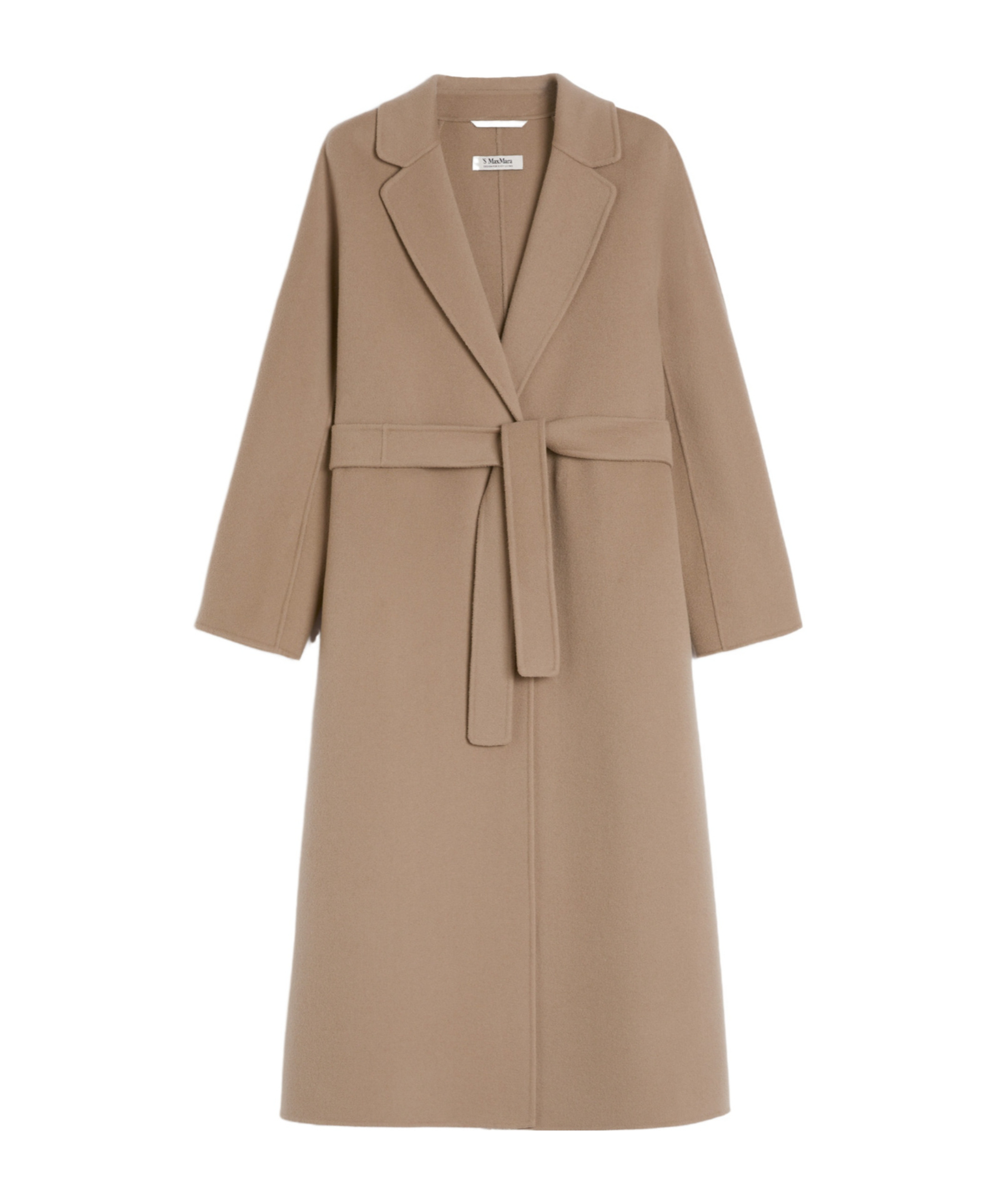 MAX MARA WOOL BROADCLOTH MIDI COAT