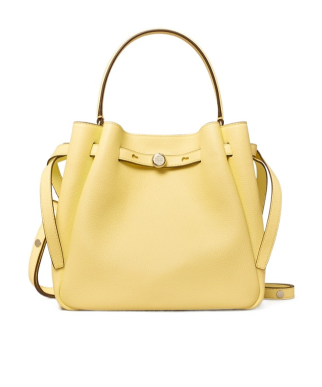 Tory Burch Romy Bucket Bag In Nude
