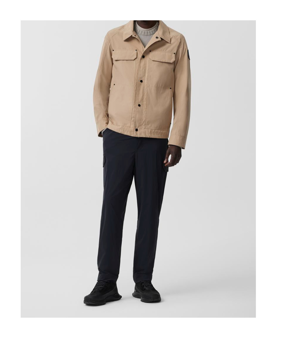 Canada Goose Burnaby Tech Fabric Jacket For Men In Nude