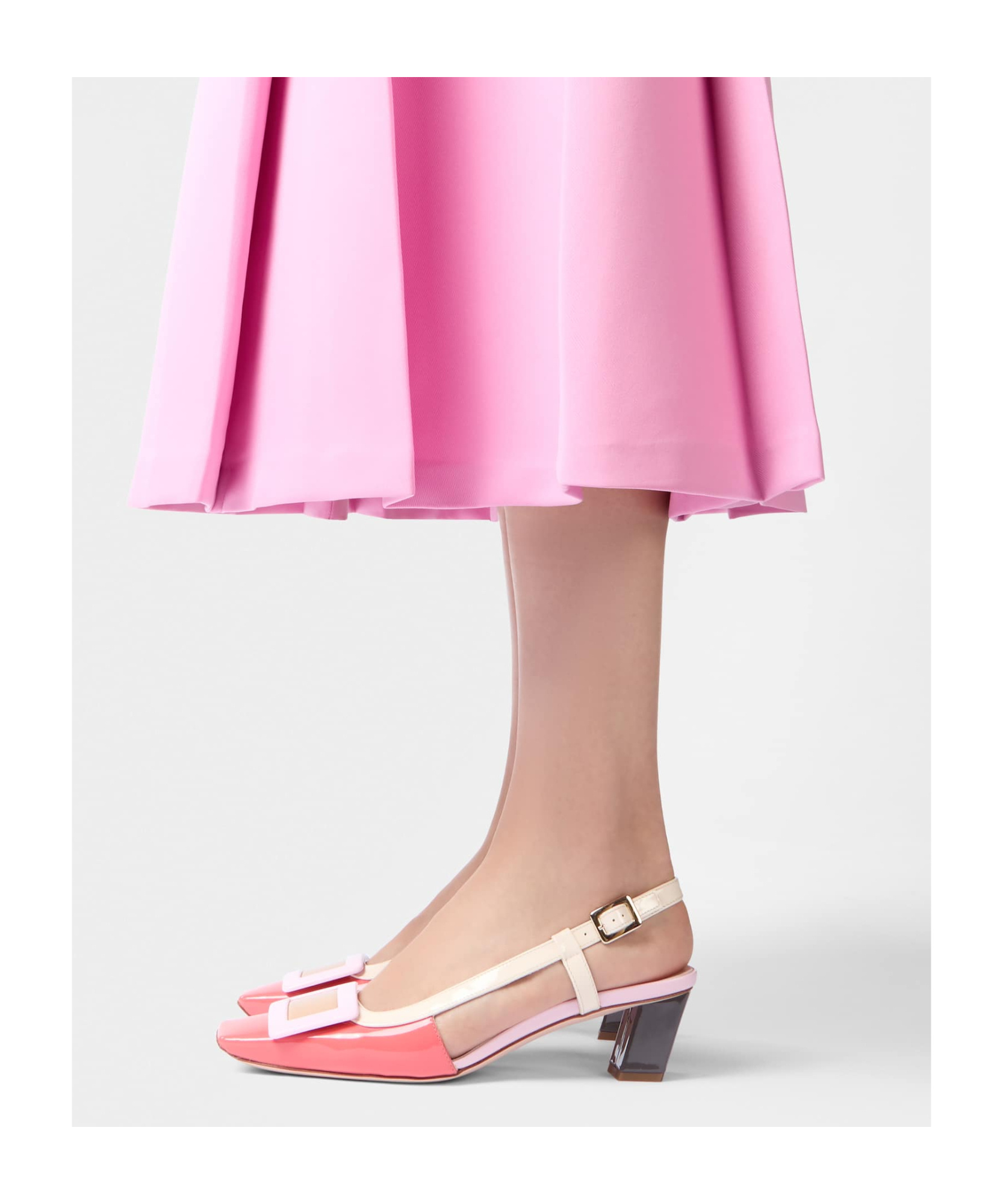 Roger Vivier Belle Vivier High-heeled Sandals In Multicolor
