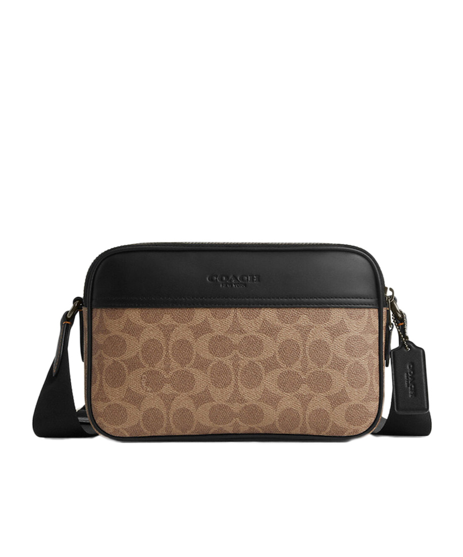 Coach Graham Shoulder Bag In Black
