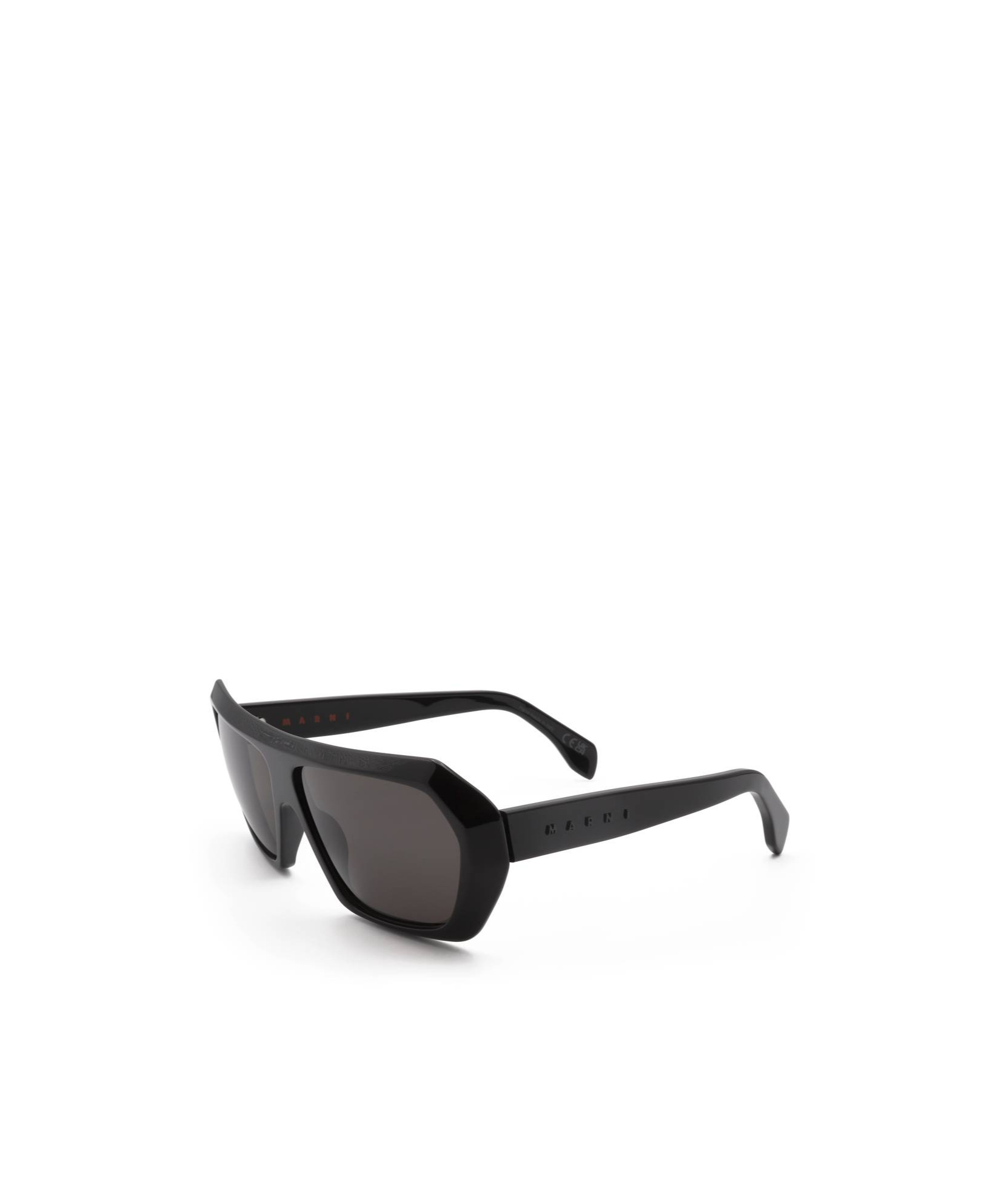 Marni Retrosuperfuture X  Dhazut Oversized Frame Sunglasses In Black