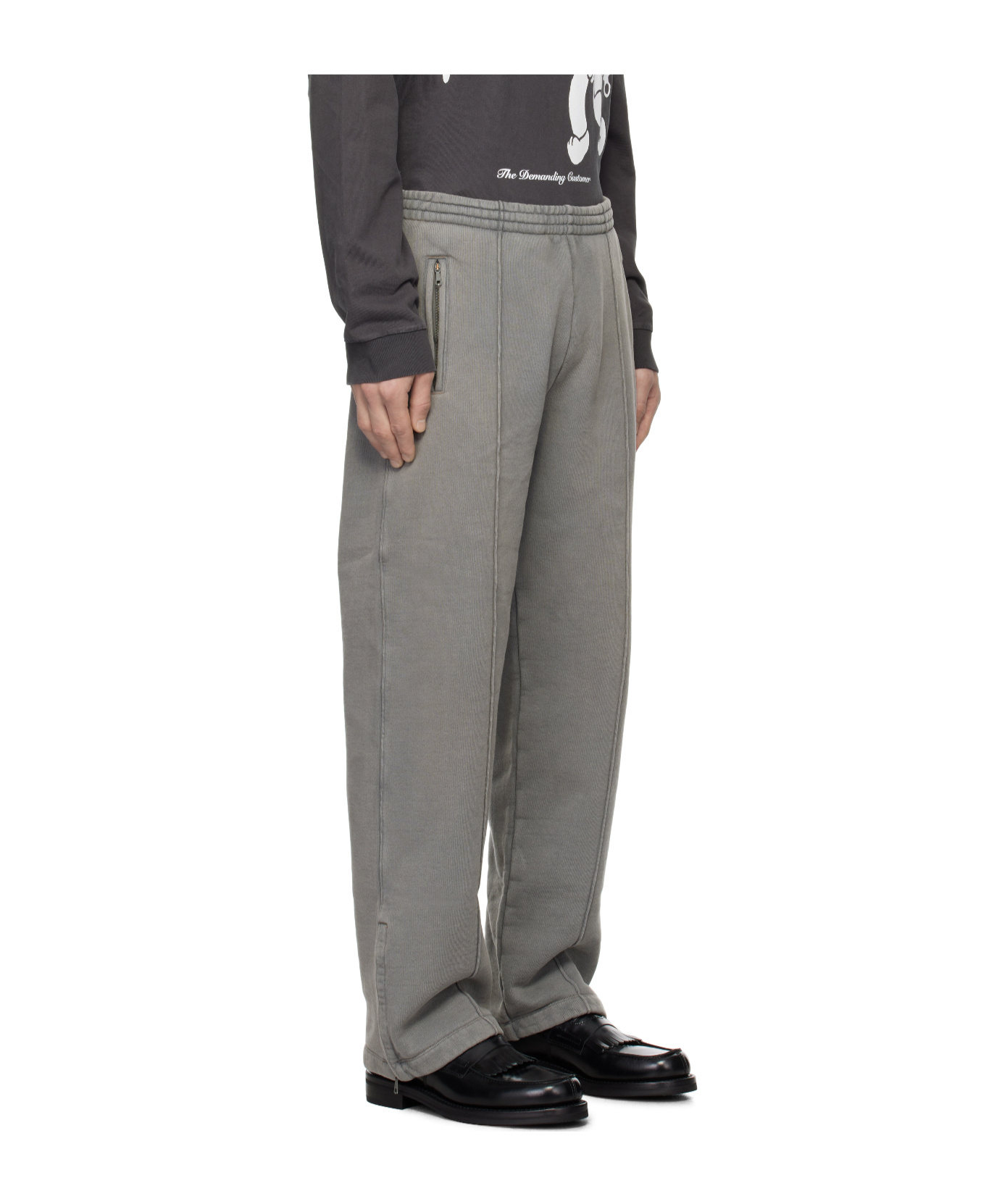 Our Legacy Gray Track Sweatpants In Gray