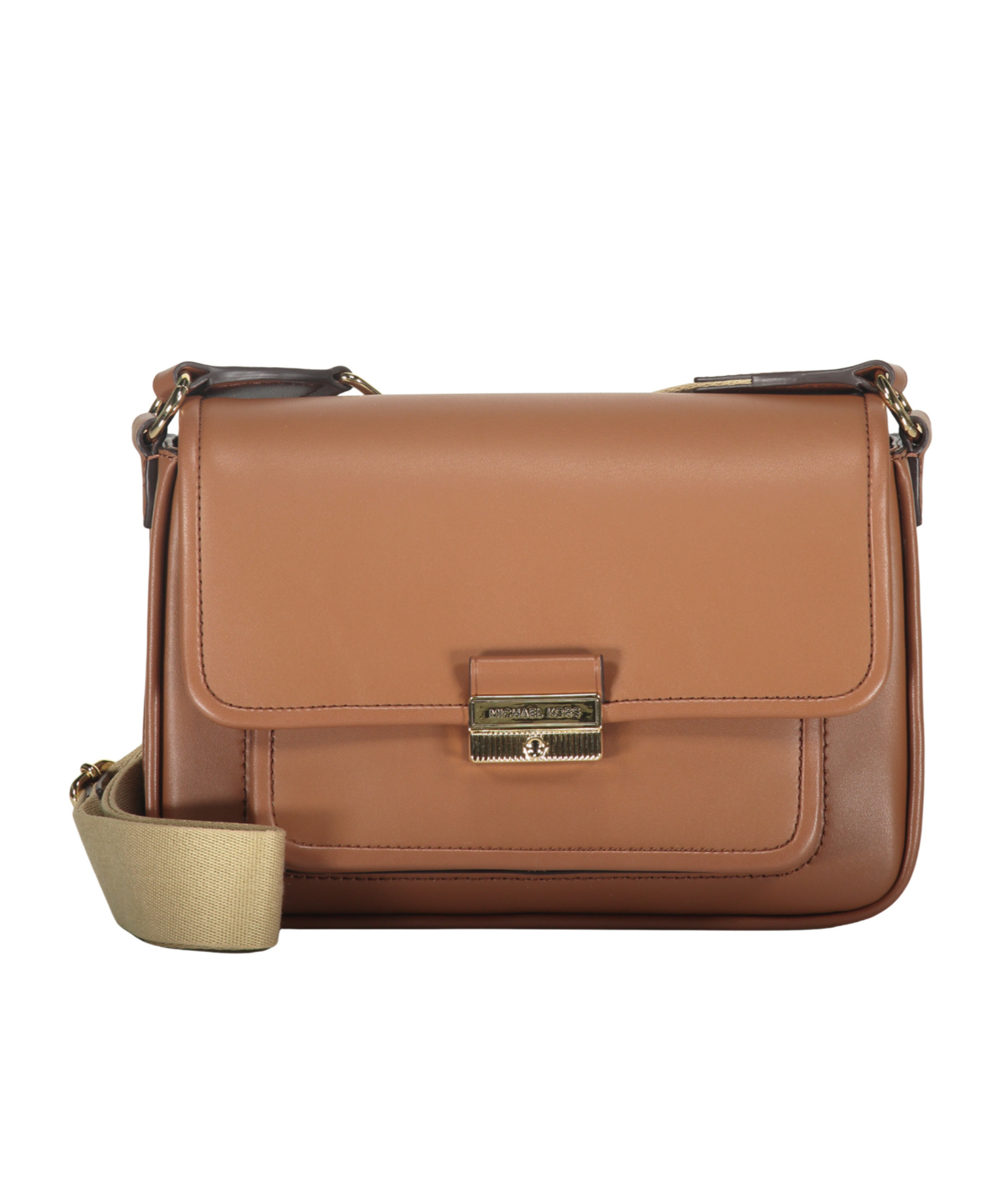 Michael Kors Bradshaw Medium Leather Messenger Bag