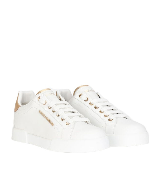 Dolce & Gabbana Dolce&gabbana Women Portofino Sneakers In White
