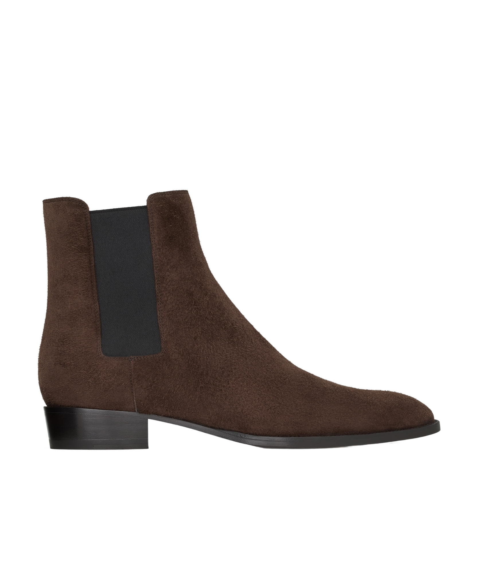 Saint Laurent Wyatt Boots In Green