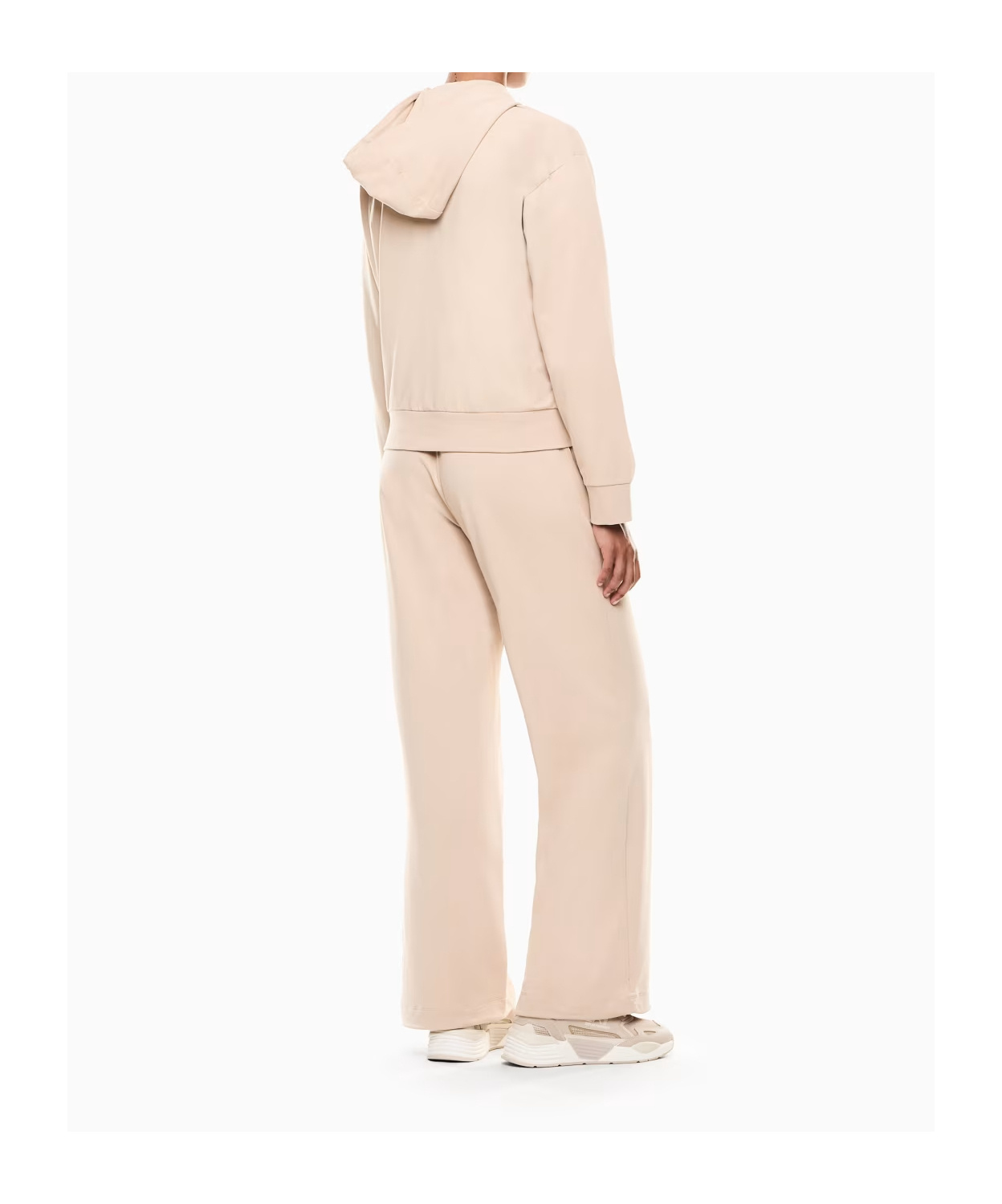 Ea7 Emporio Armani Stretch Hooded Tracksuit Set In Red