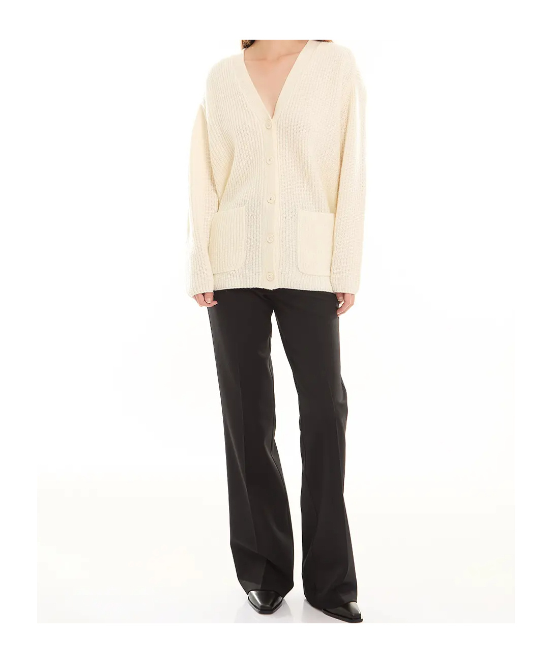 P.a.r.o.s.h Horn Wool Casual Pants In Black