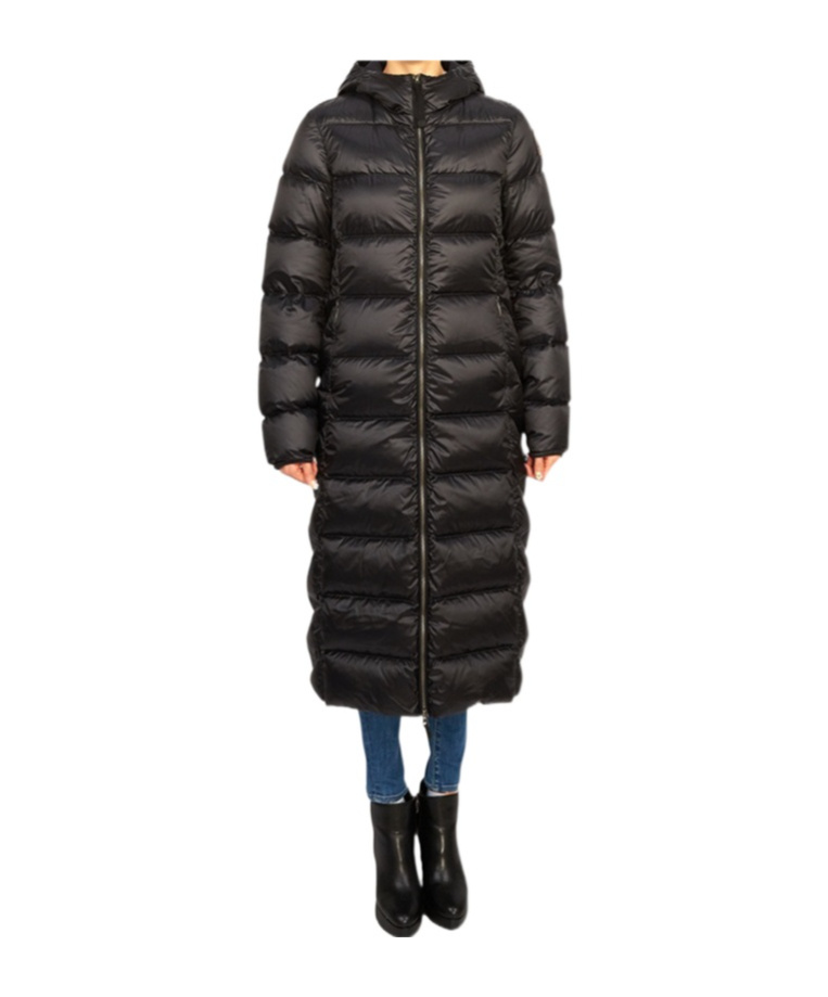 Parajumpers Long-sleeved Down Jacket In Black
