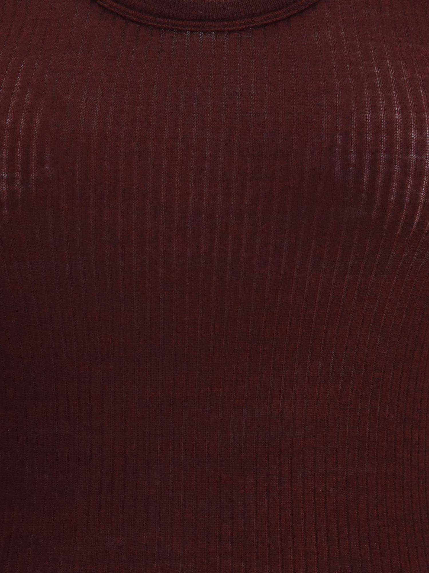 Forte Forte Halter-neck Tank Top In Wool Jersey In Brown