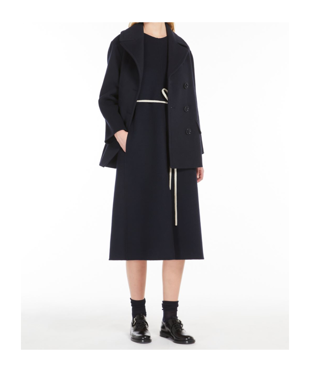 Max Mara Sleeveless Dress In Black
