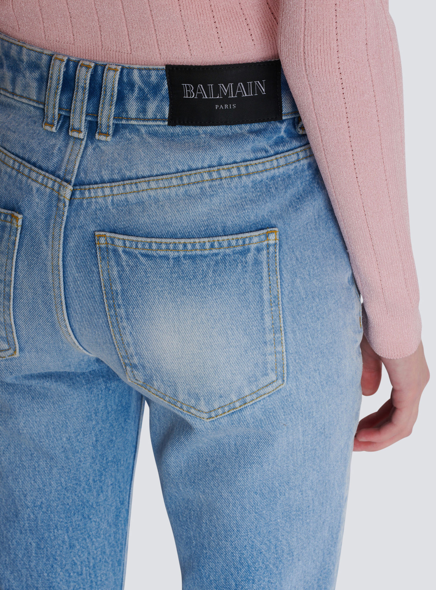 Balmain Jeans In Blue