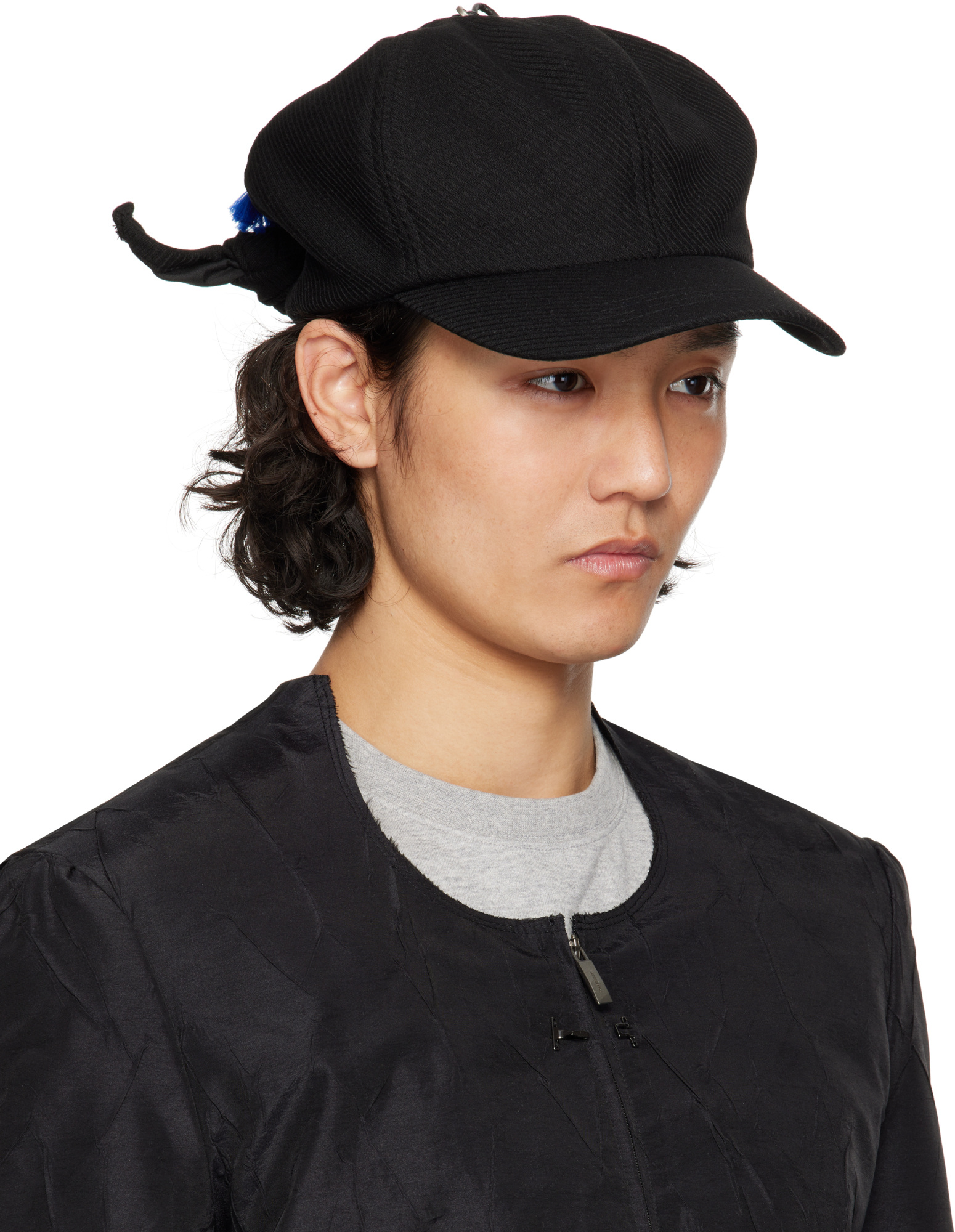 Ader Error Quilted Hat In Black