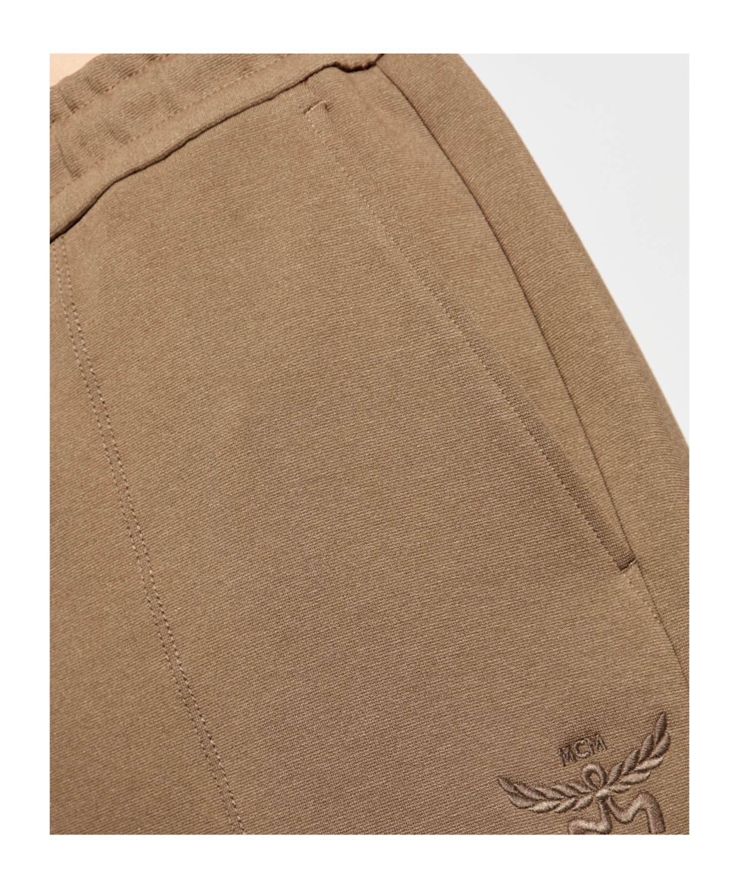 Mcm Drawstring Sweatpants In Brown