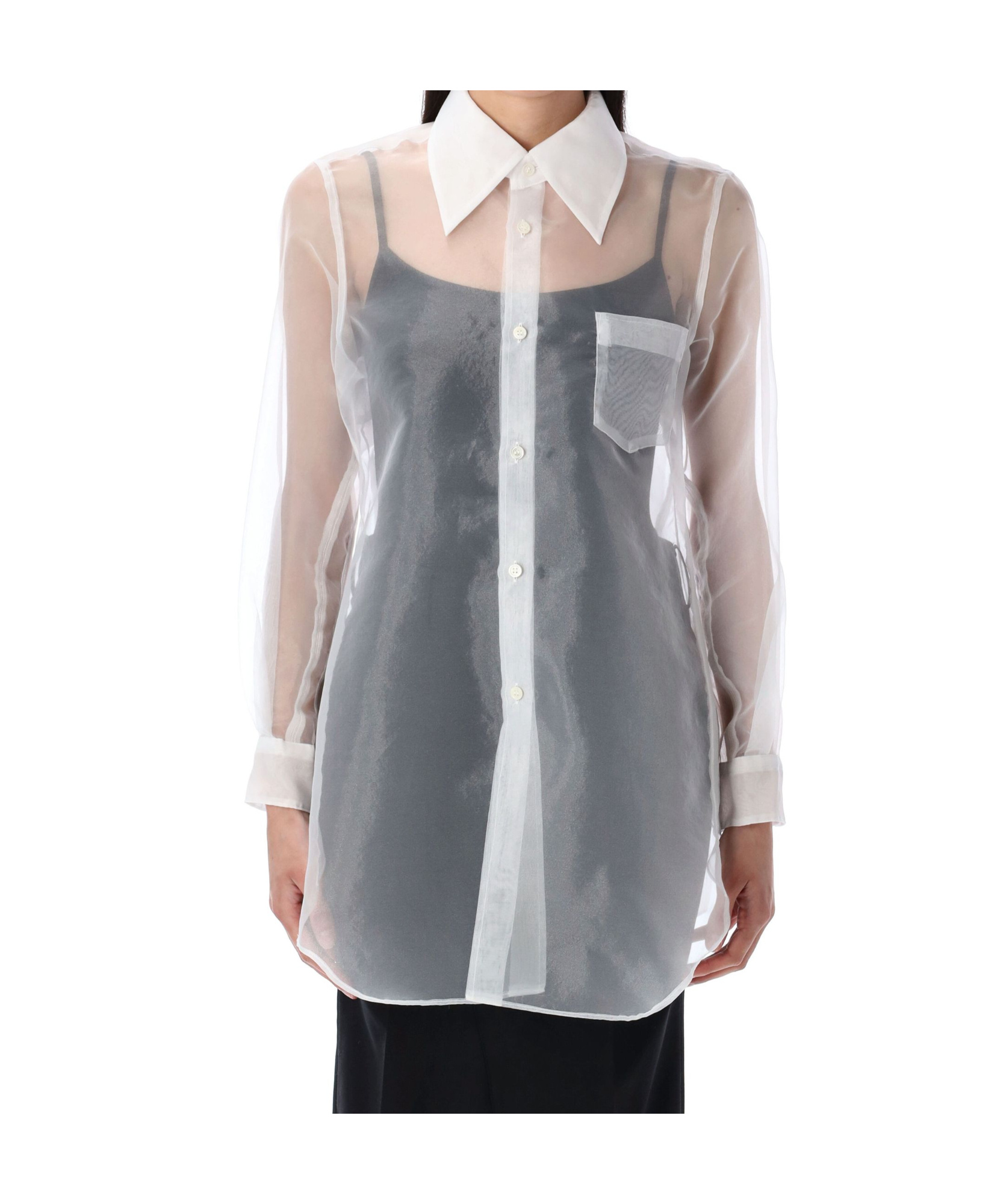 Shop Comme Des Garçons Long Sleeve Shirt