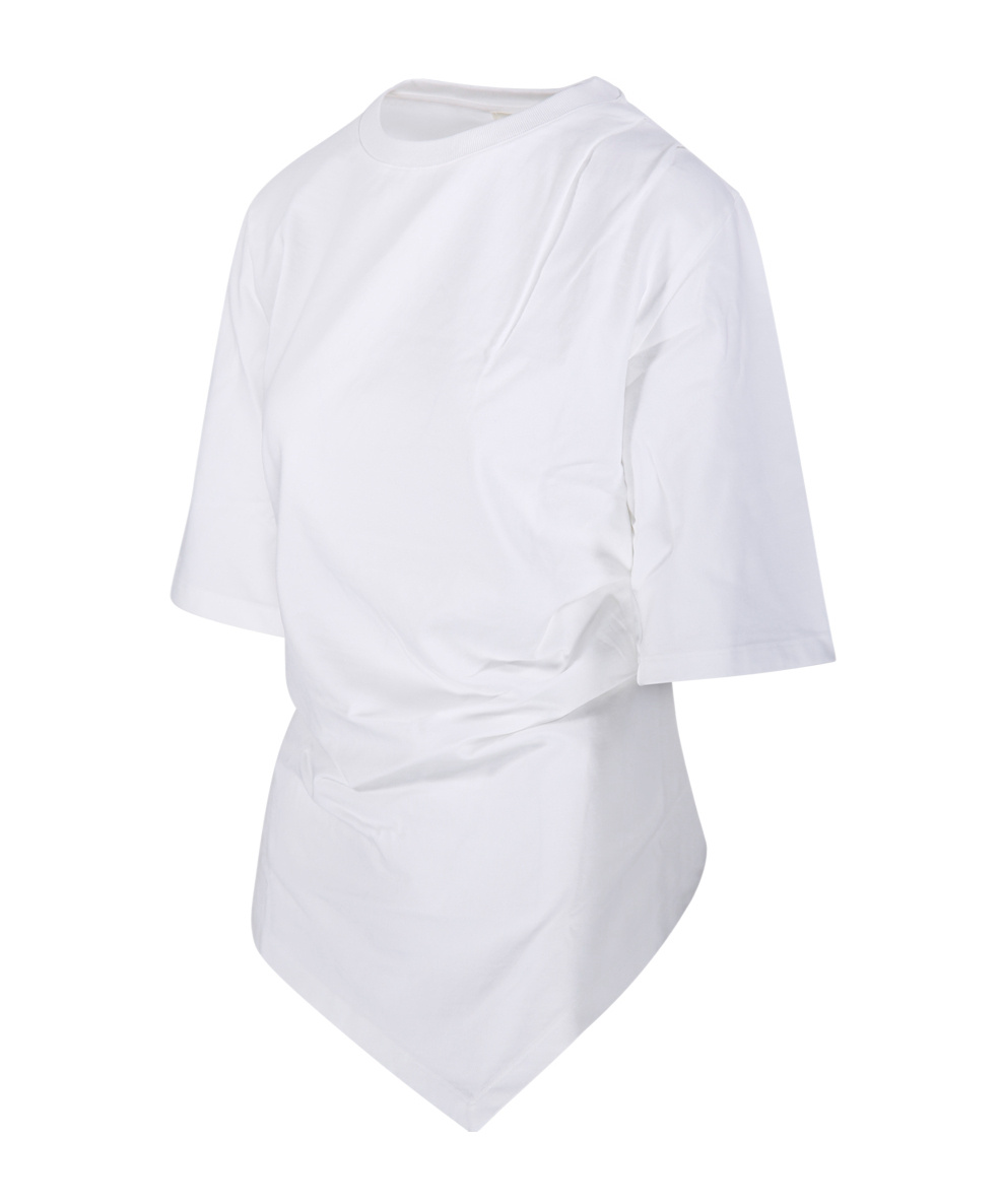 Rohe Re-invented Twisted T-shirt Optic White In White
