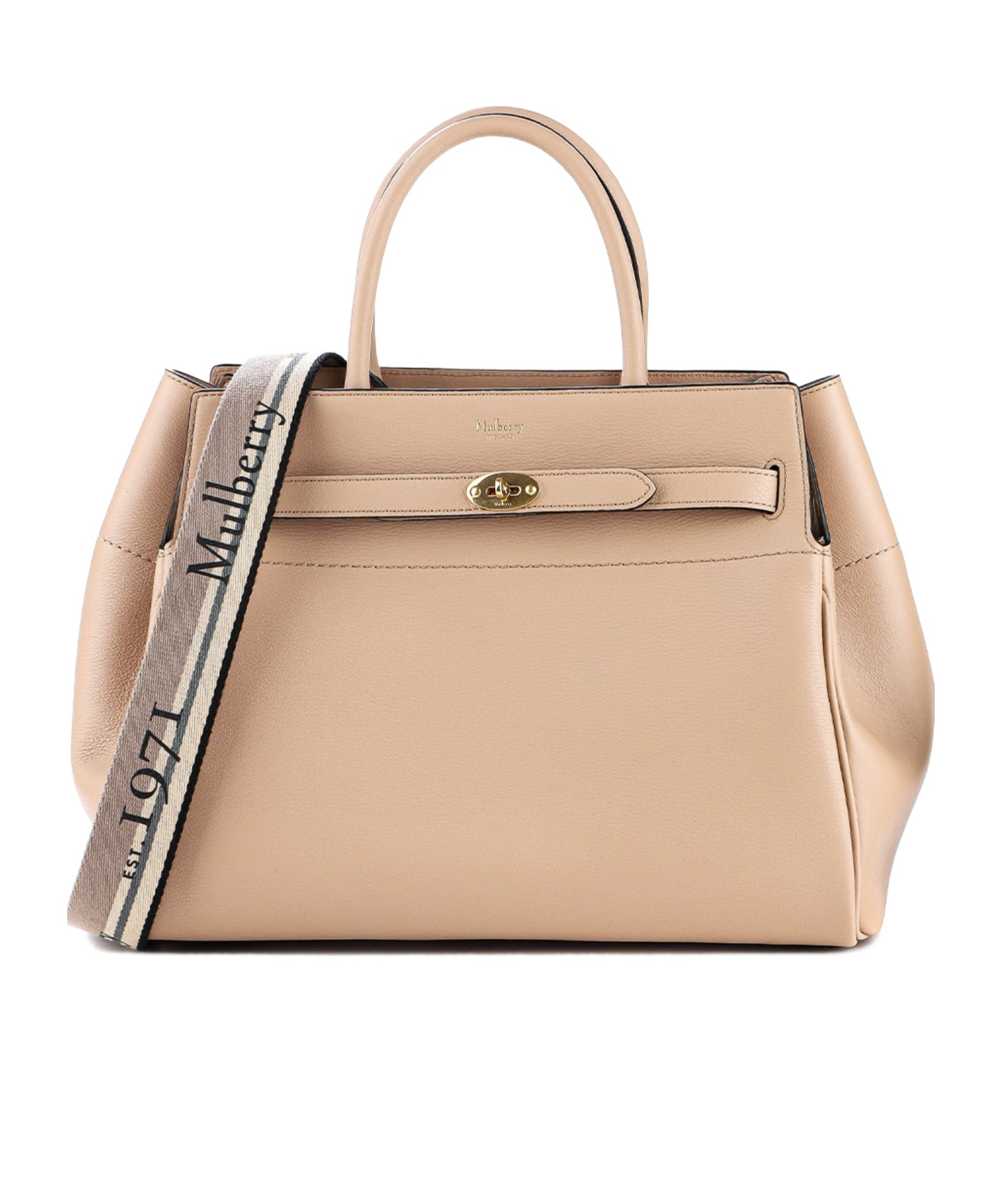 MULBERRY LOGO SHOULDER BAG