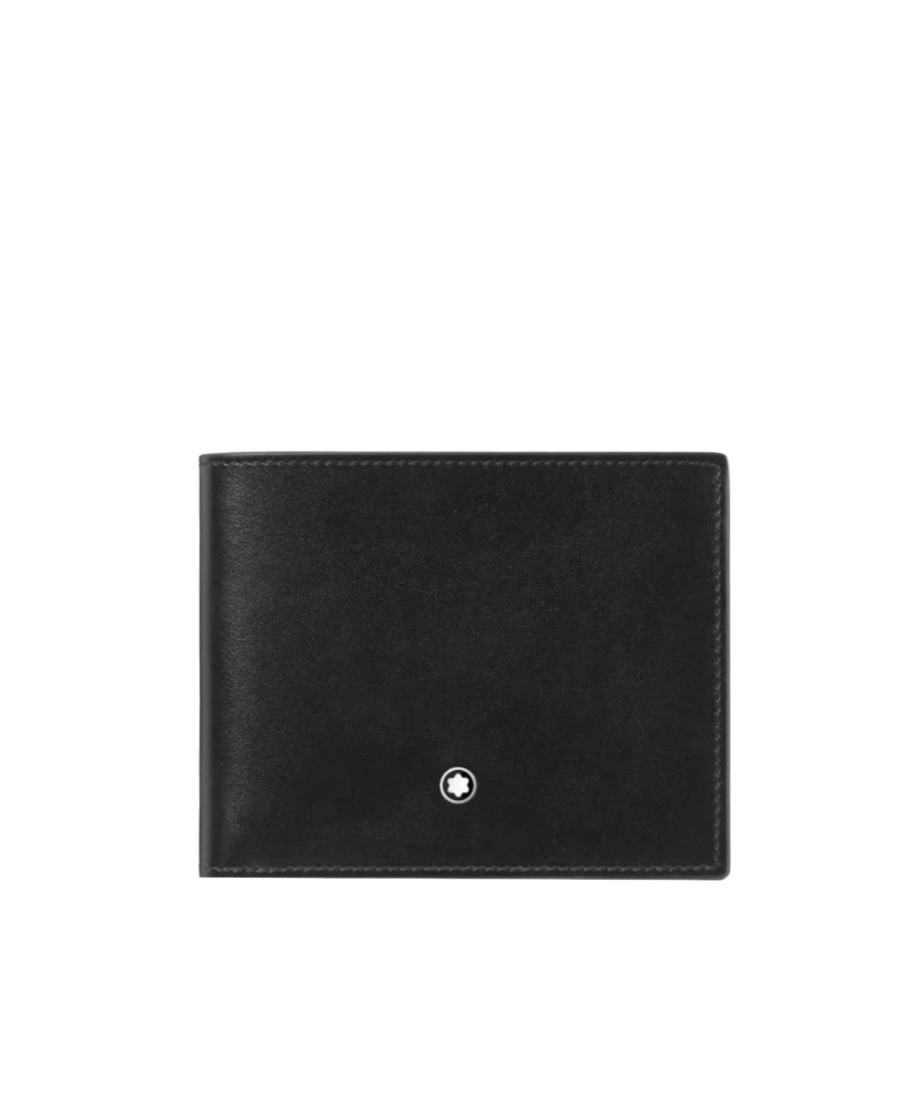 Montblanc Double-fold Wallet In Black