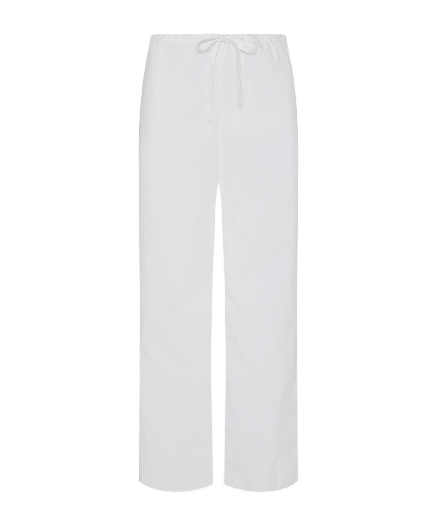 The Row Jugi Strap-up Casual Pants In White