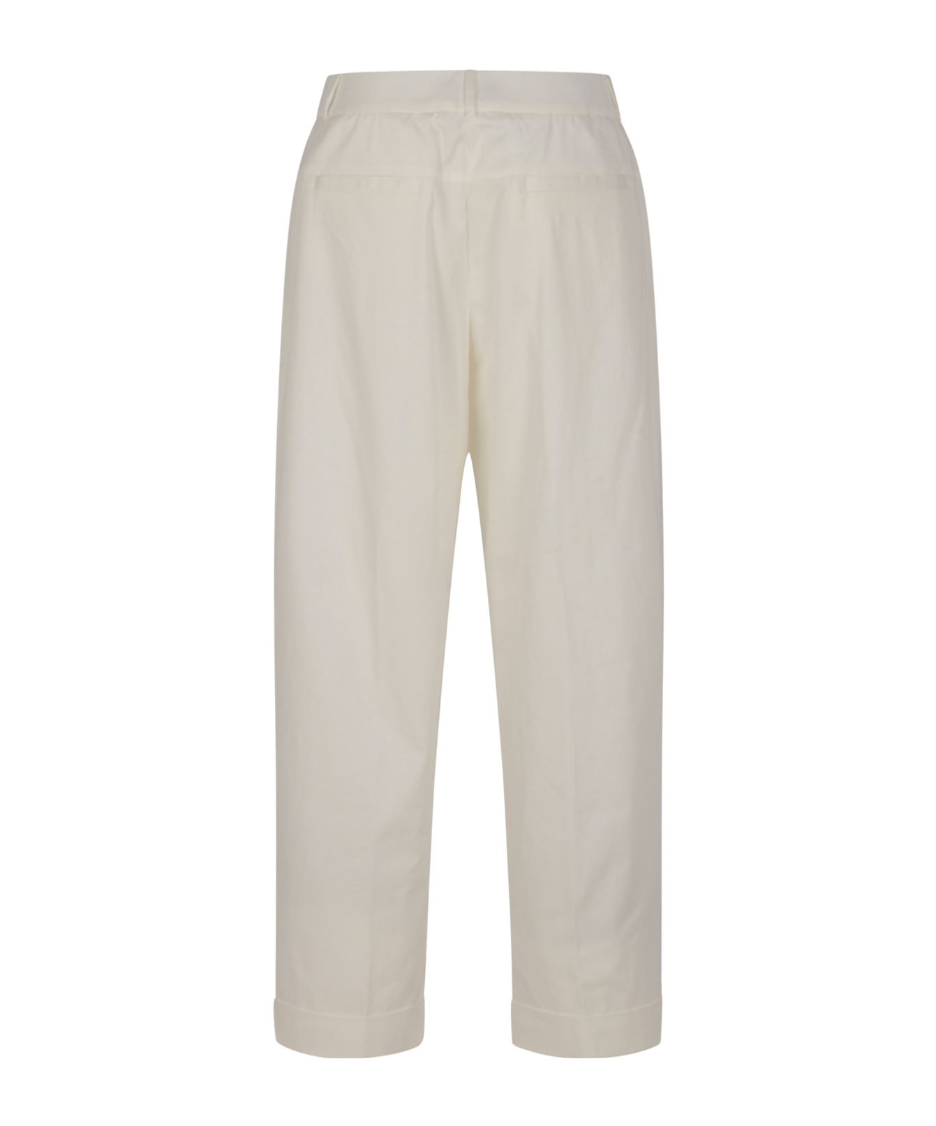 Peserico Belt-loop Casual Pants In Nude