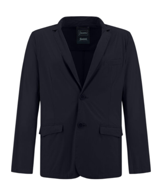 Herno Laminar Light Matt Blazer In Black