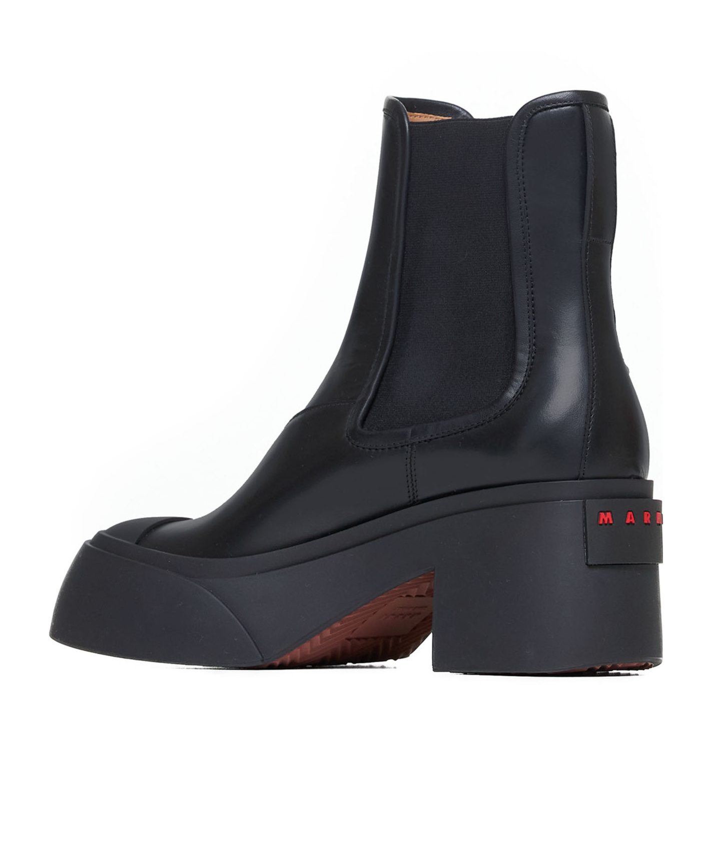 Marni 65mm Logo-raised Chelsea Boots In Black