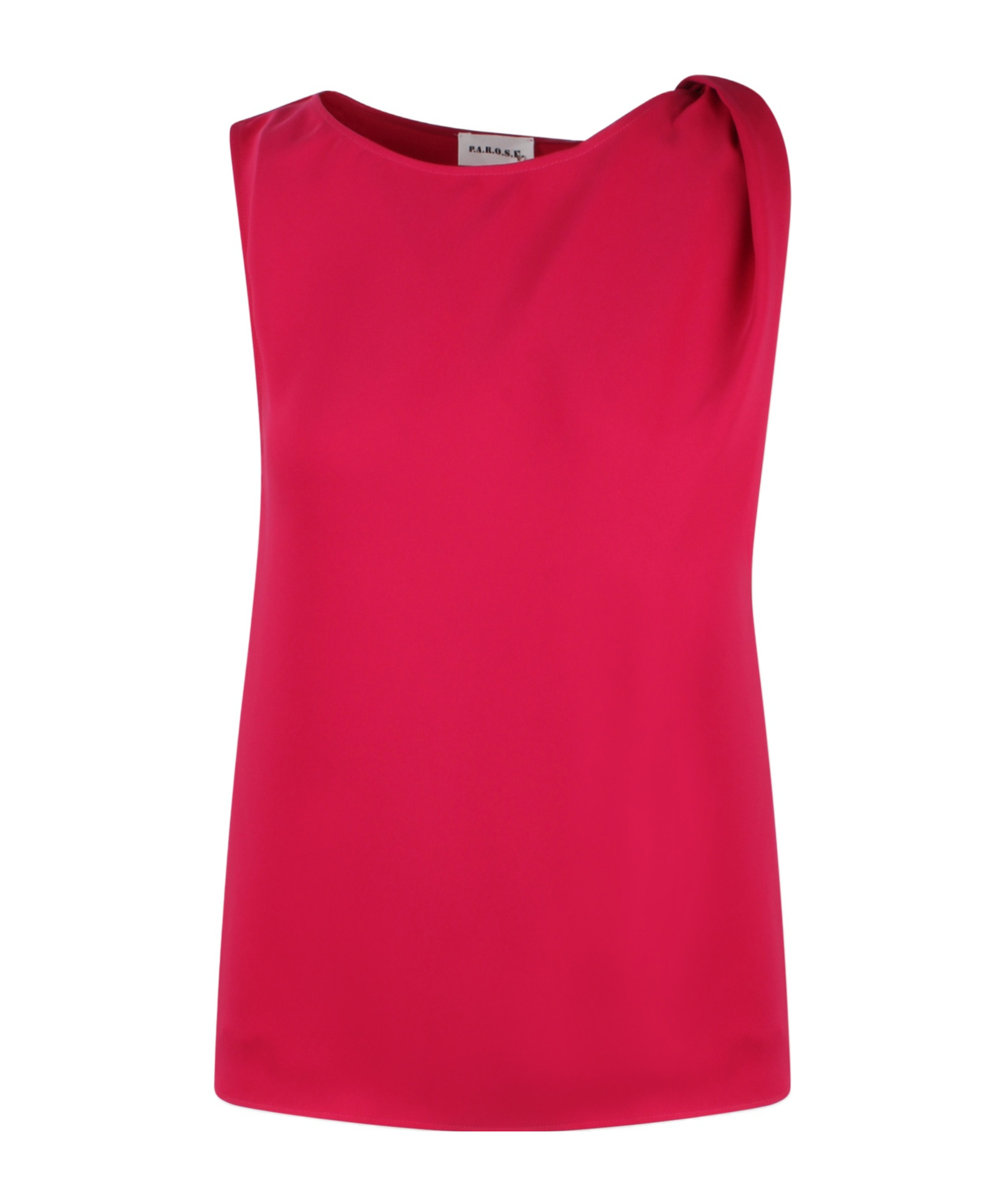 P.a.r.o.s.h Jersey Top With Draped Detail