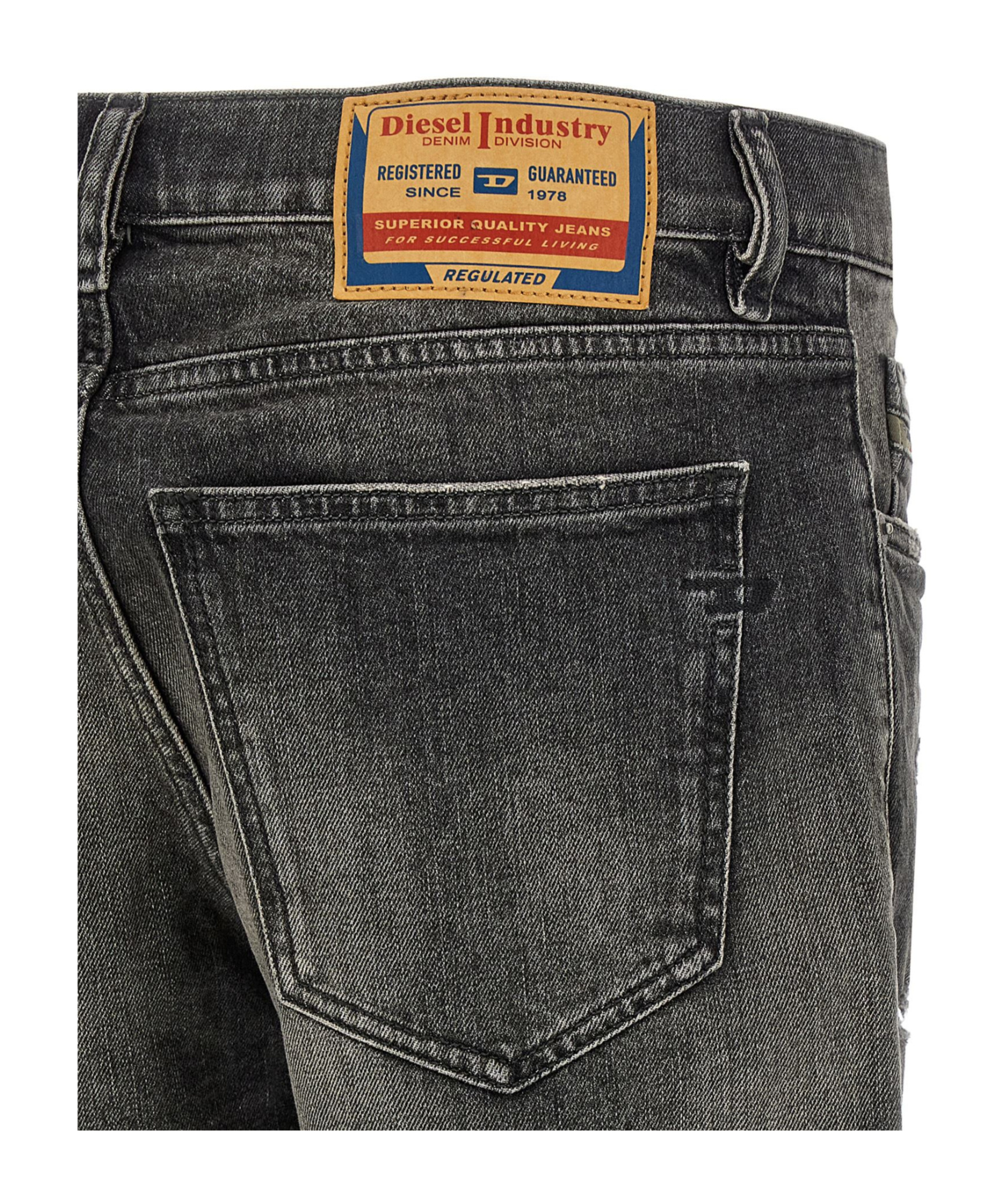 Diesel 2019 D-strukt 09l52 Jeans In Black