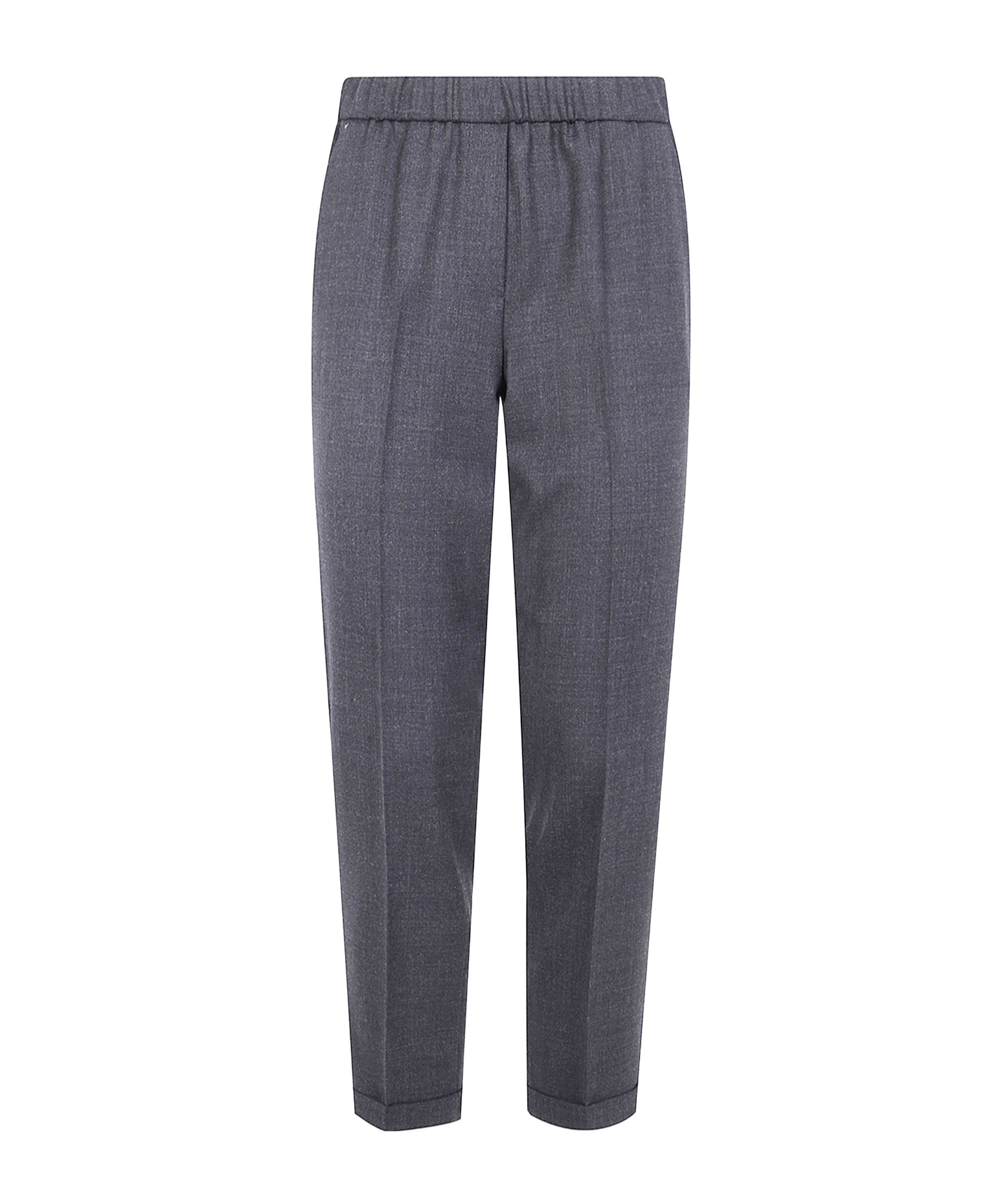 Antonelli Elastic-waist Trousers In Gray