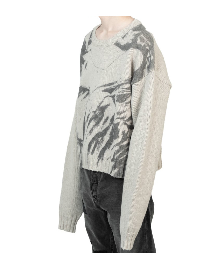 Enfants Riches Deprimes Past In Vain Sweater In White