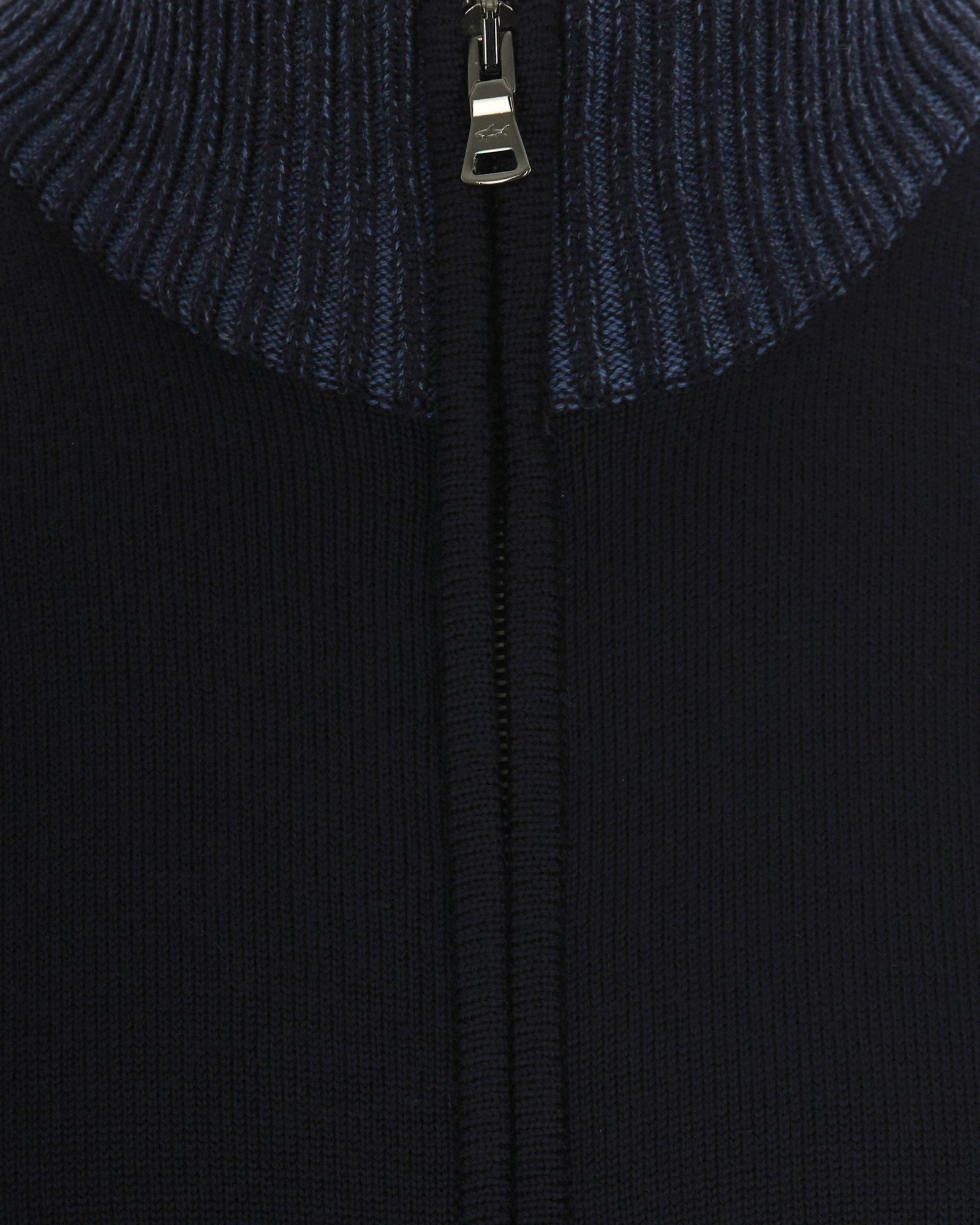 Paul & Shark Cardigan Full Zip Blu In Black