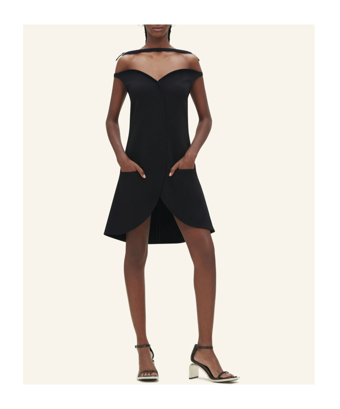 COURRÈGES ELLIPSE MINI DRESS