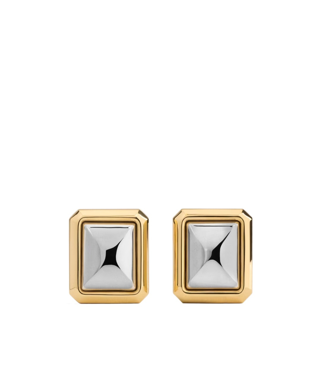Jacquemus Les Pendants Carre In Gold