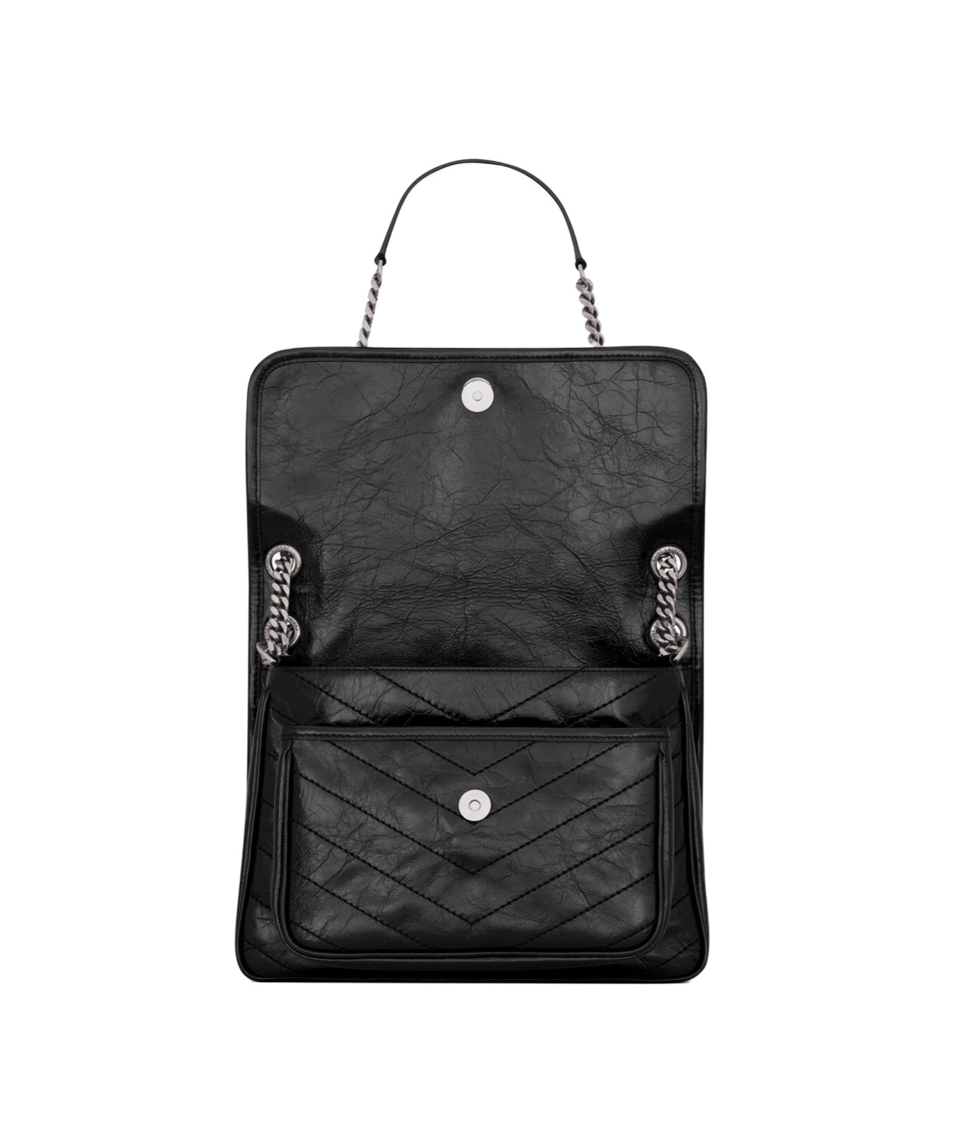 Saint Laurent Niki Monogram Bag In Black