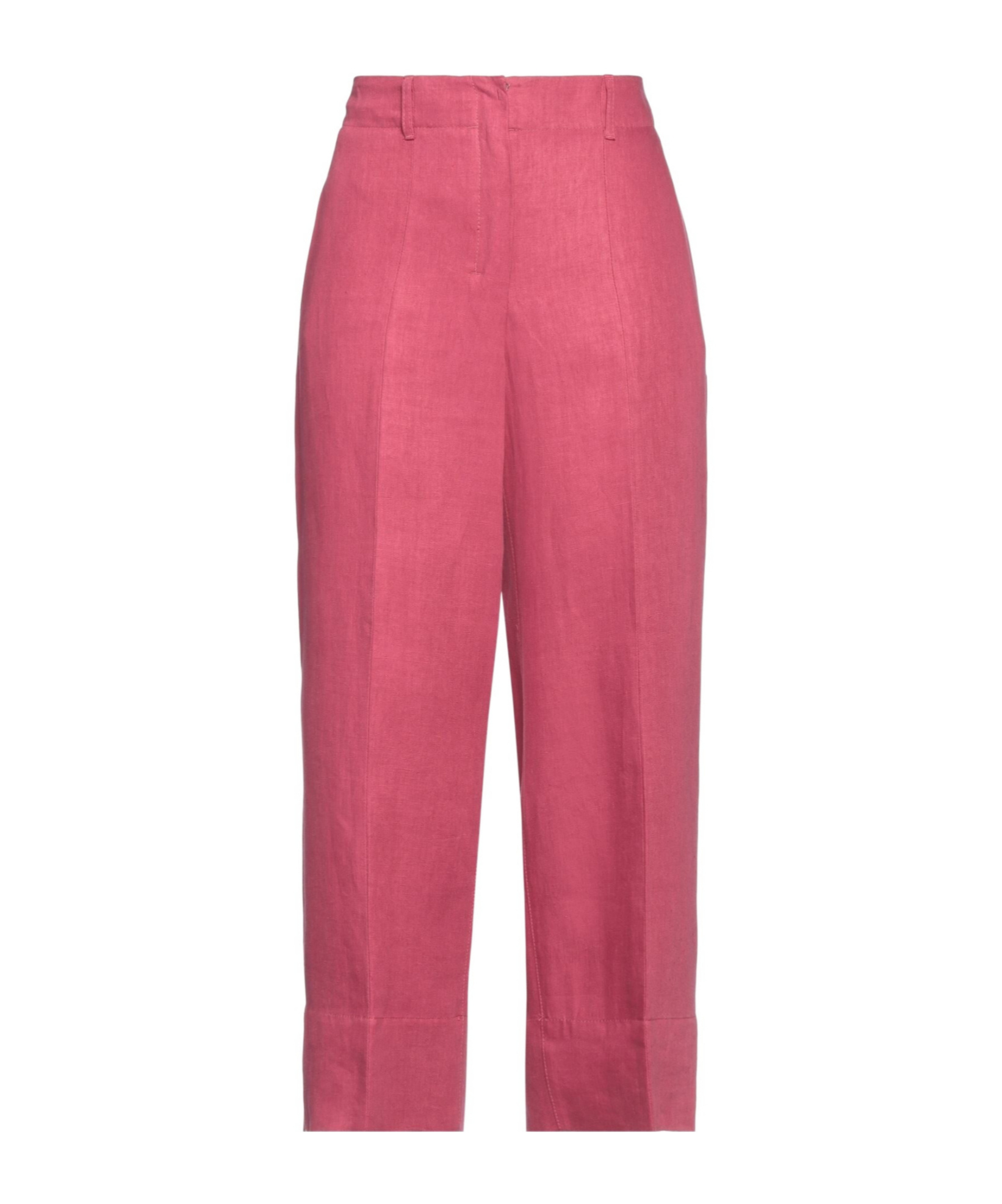 Max Mara Solid-color Casual Pants In Red