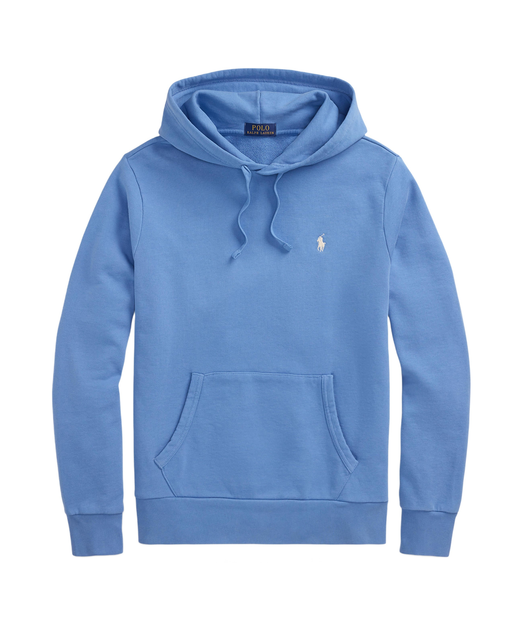 Shop Polo Ralph Lauren Polo Pony-embroidered Hoodie In Blue