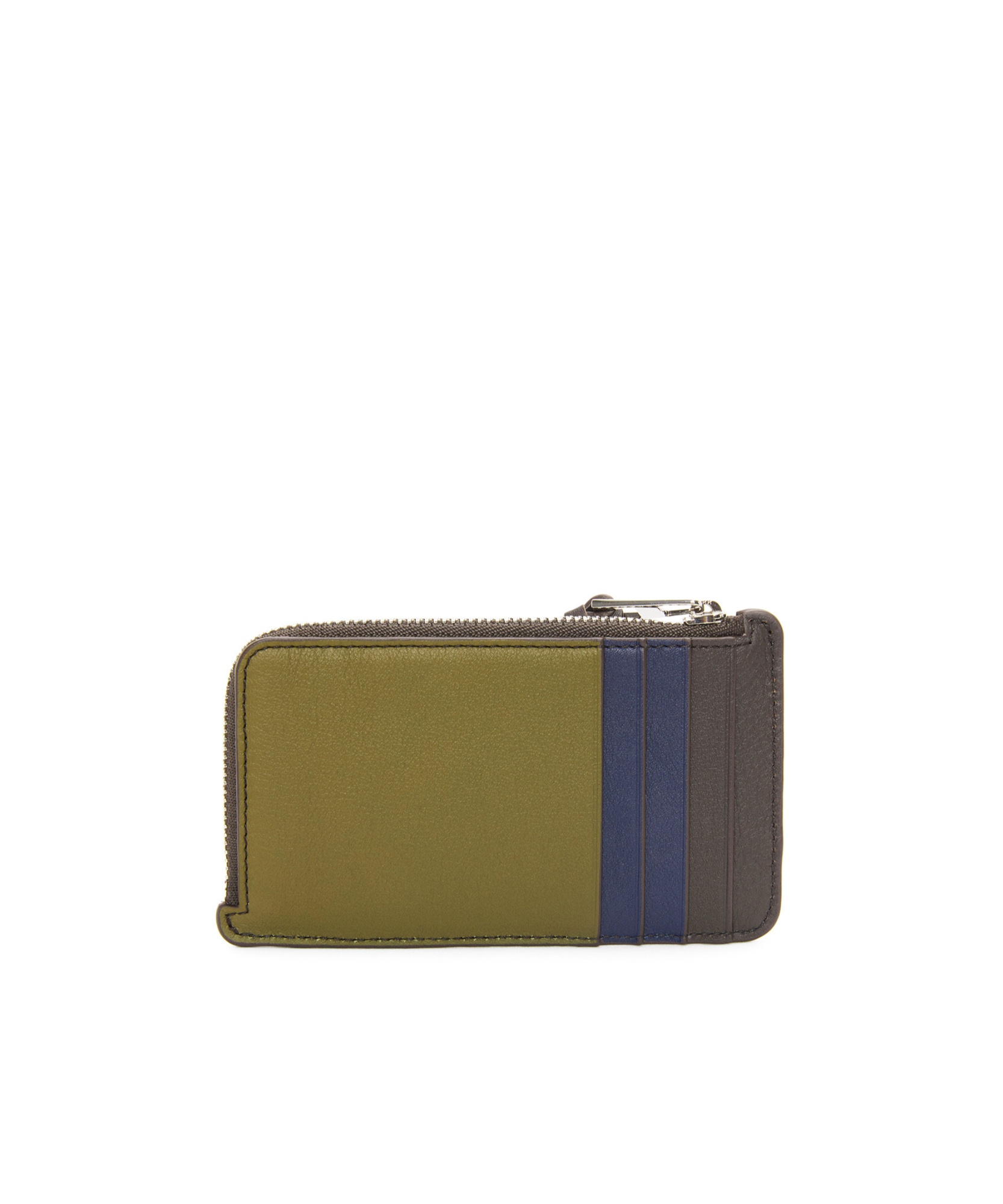 Loewe Puzzle Zipped Coin Cardholder In Multi