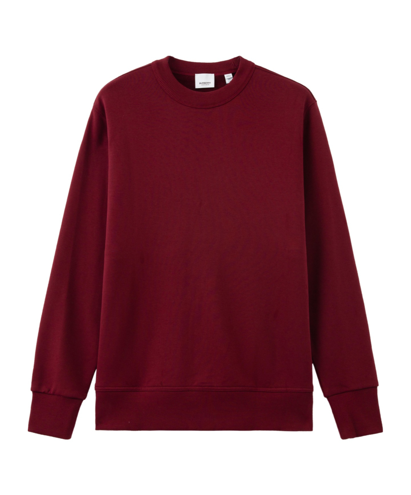Burberry Round-neck Sweater In Red