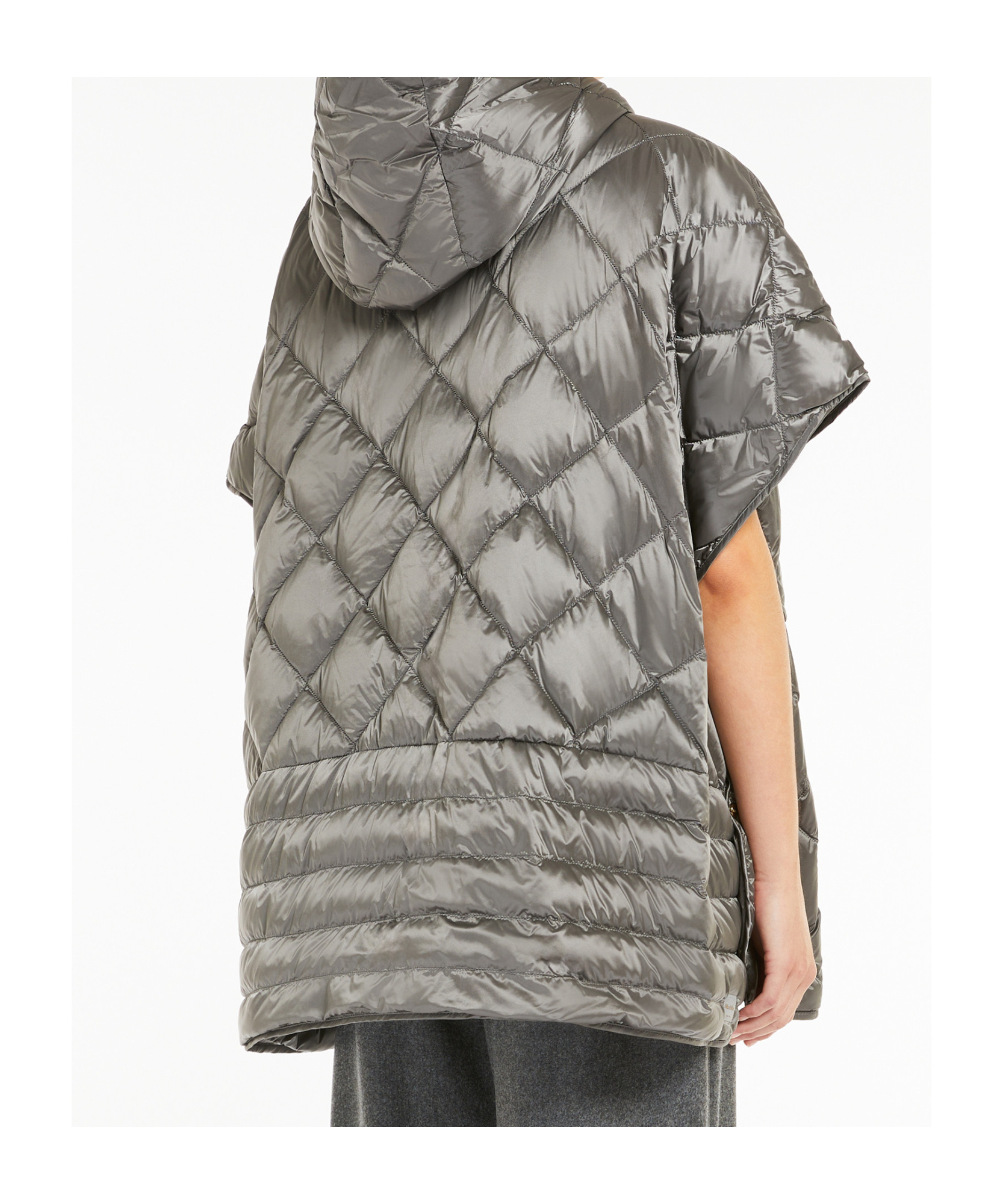 MAX MARA MAX MARA THE CUBE ZIP-UP DRAWSTRING SHORT-SLEEVED COAT