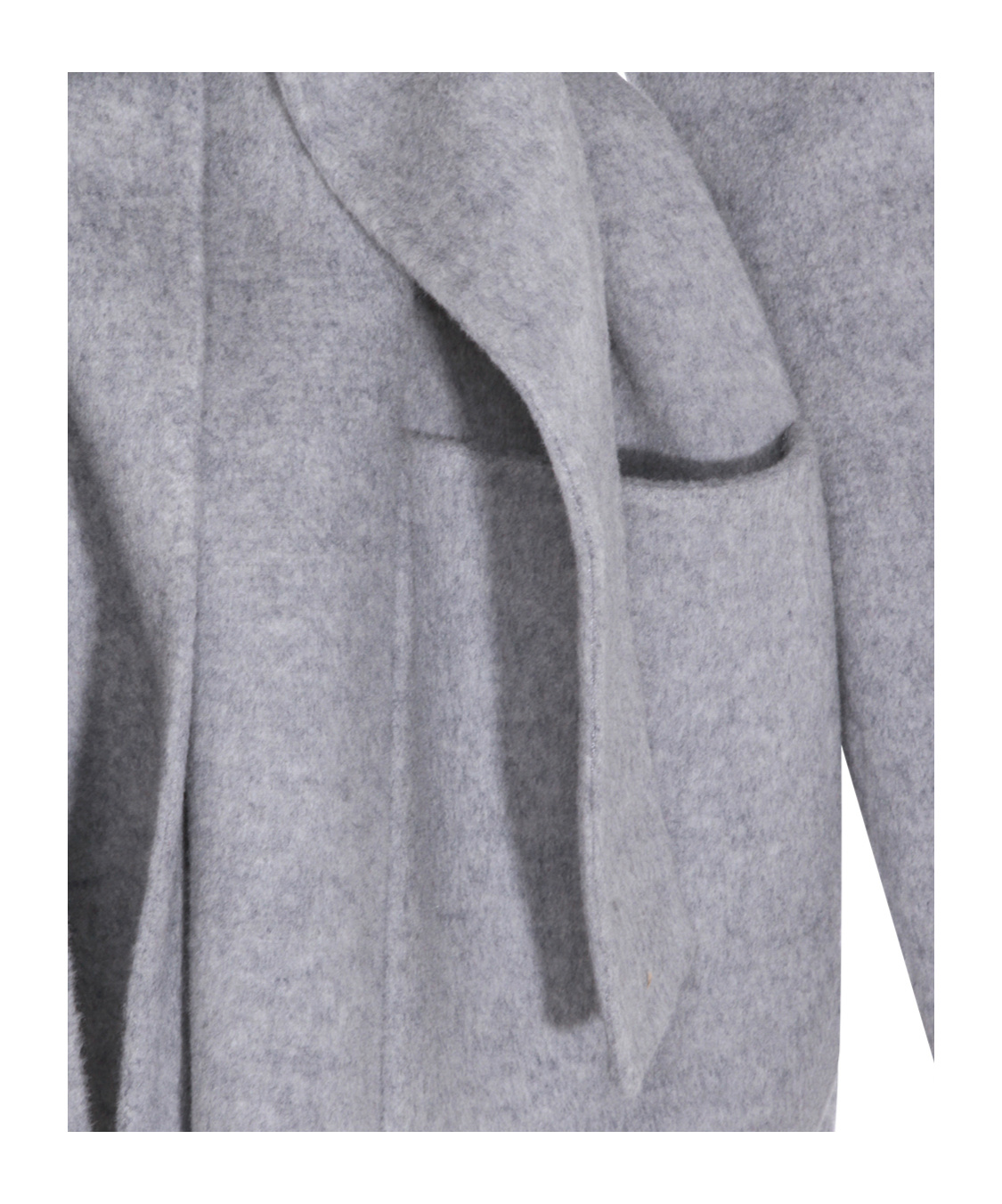 Fabiana Filippi Stylish Coat With Belted Waist And Hood In Blue