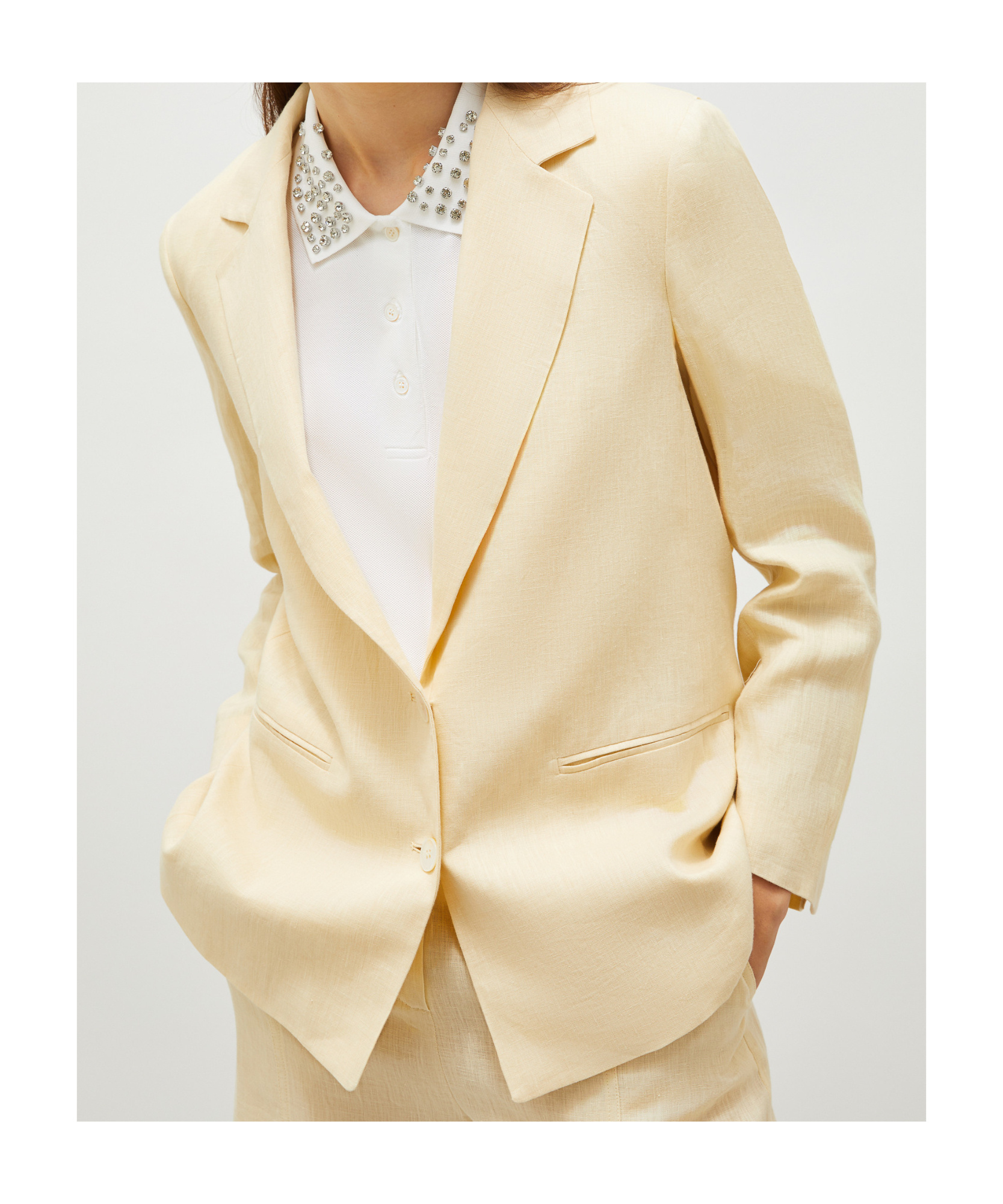 Marella Pure Linen Blazer