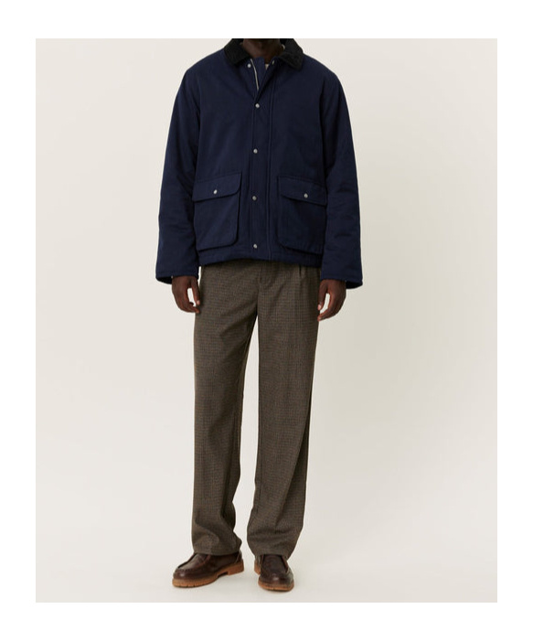Les Deux Long-sleeved Casual Jacket In Black