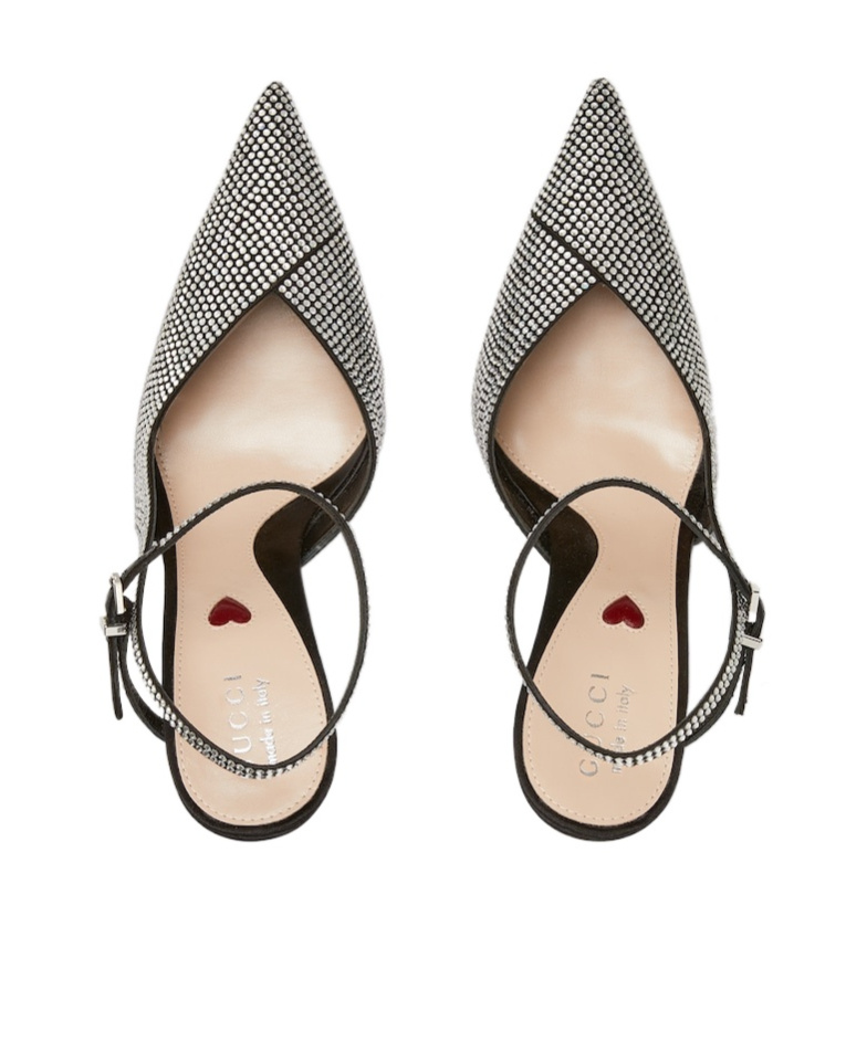 Gucci Pointed High Heels In Black