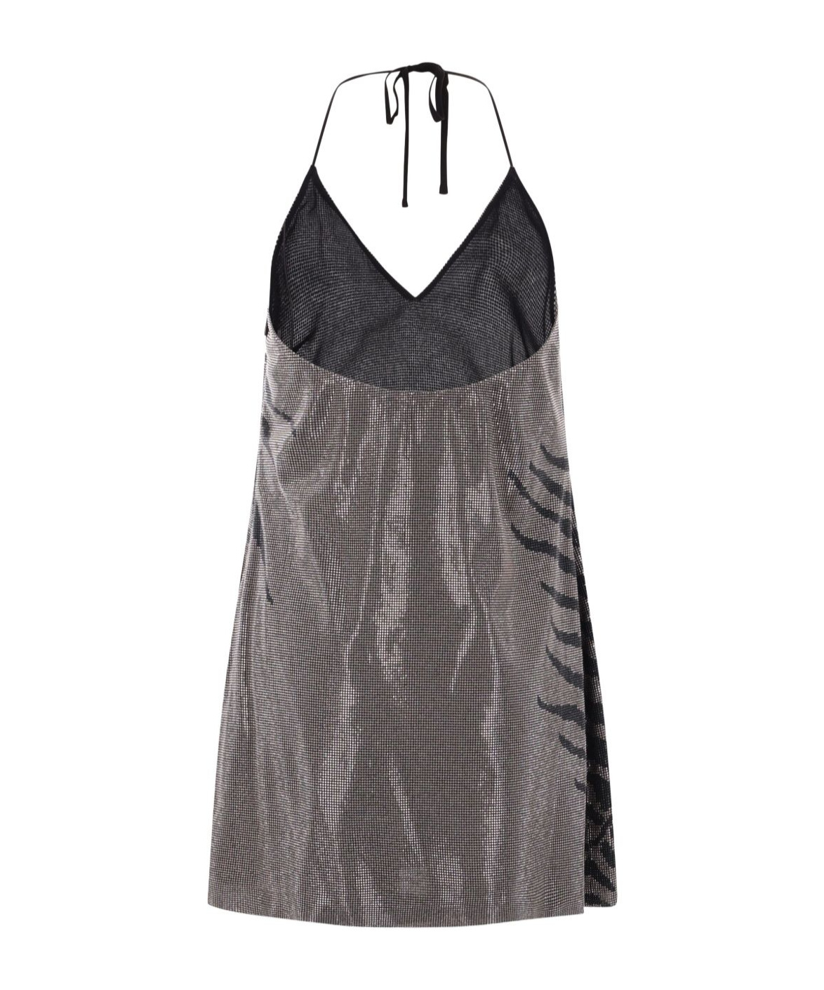 Shop Roberto Cavalli Mini Dress In Black