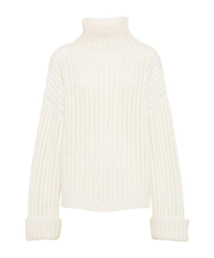 Brunello Cucinelli Women Cashmere Turtleneck In White
