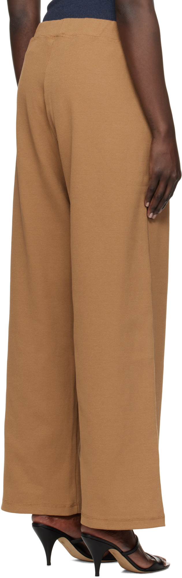 Baserange Brown Camer Lounge Pants In Brown