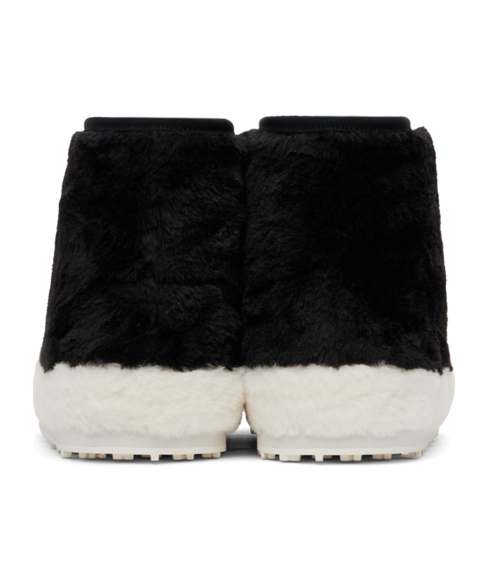 Marni Teddy Tennis Lace-up Trainers In Black