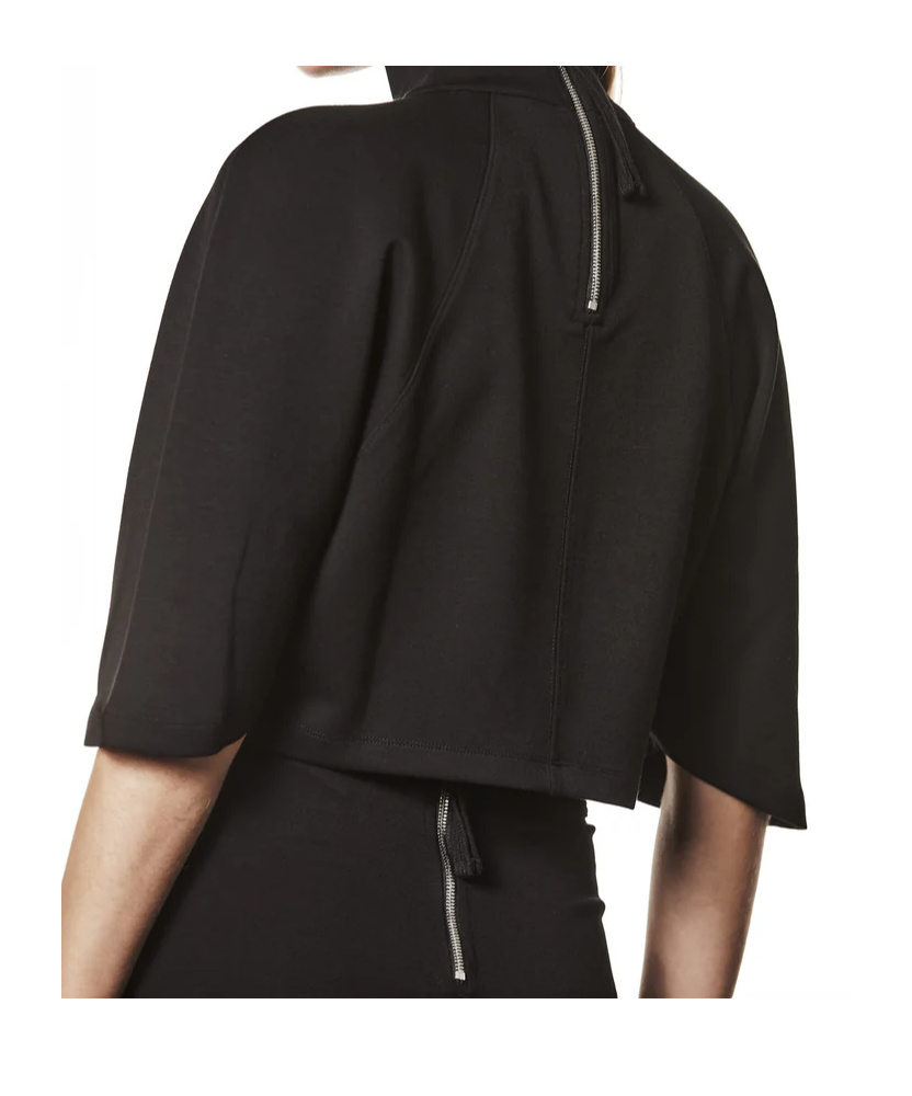Thom Krom Top A Collo Alto W Ts 575 In Black